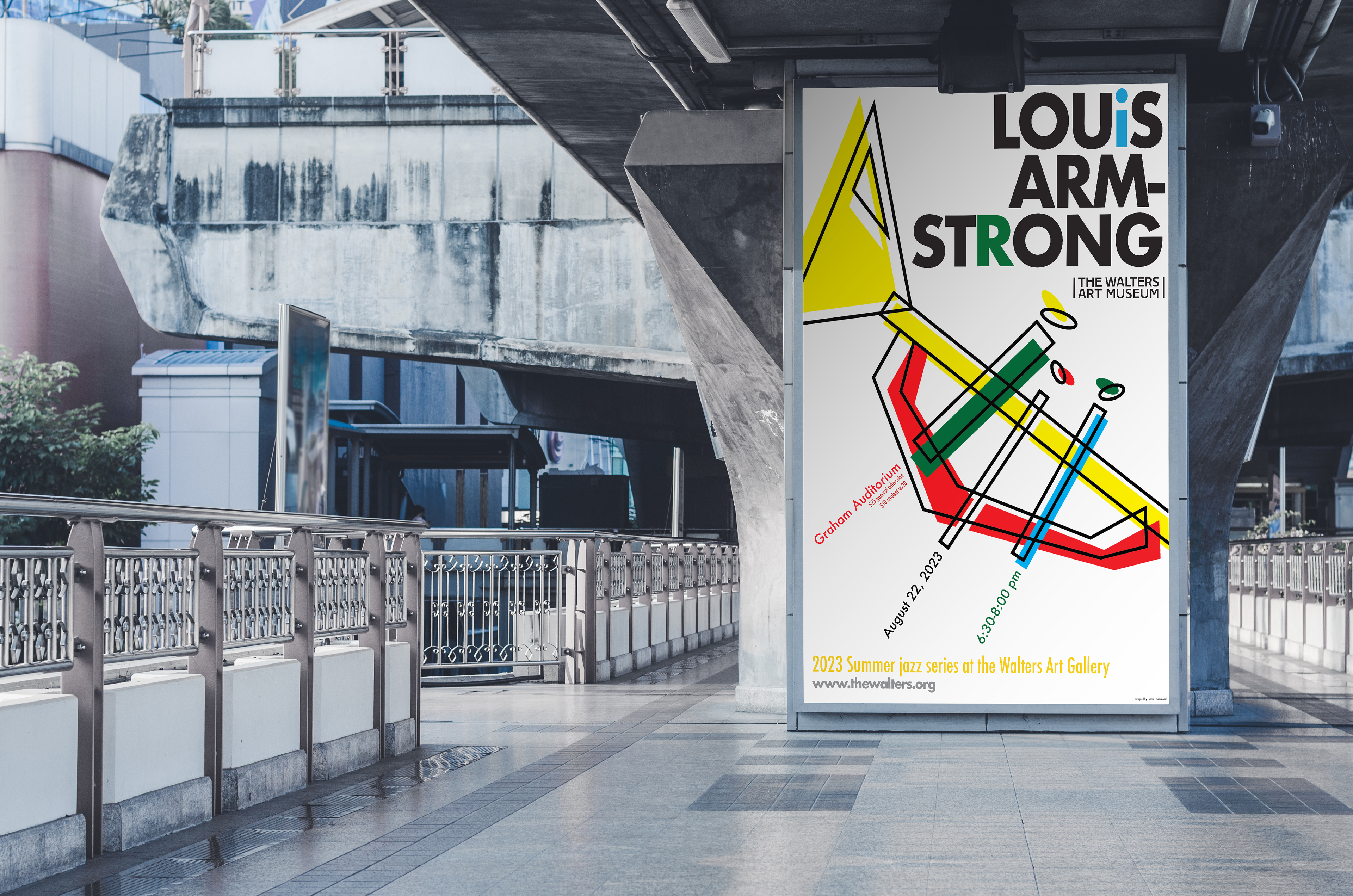 Louis Armstrong Poster (mock-up)