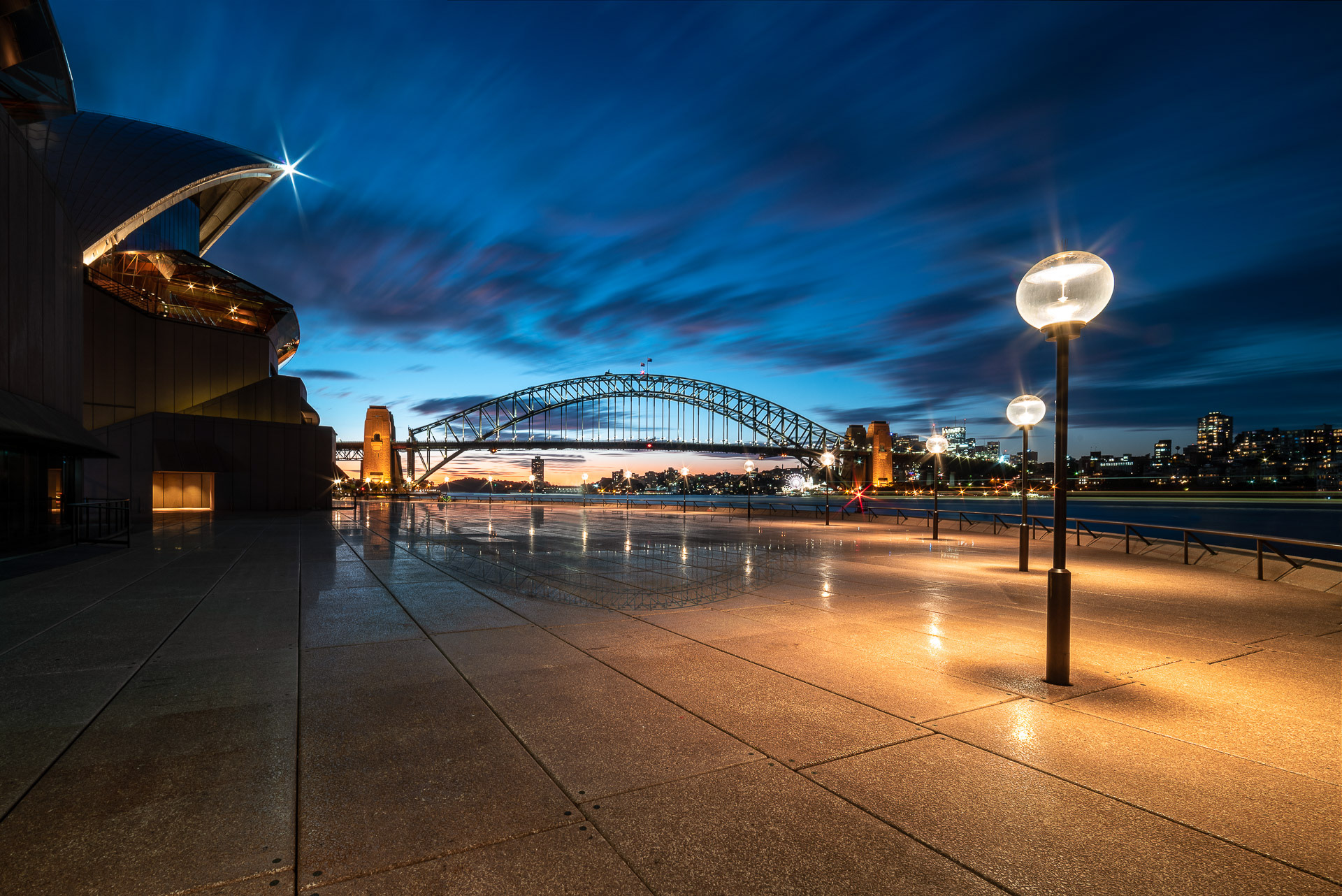 Behind the Sydney Opera House