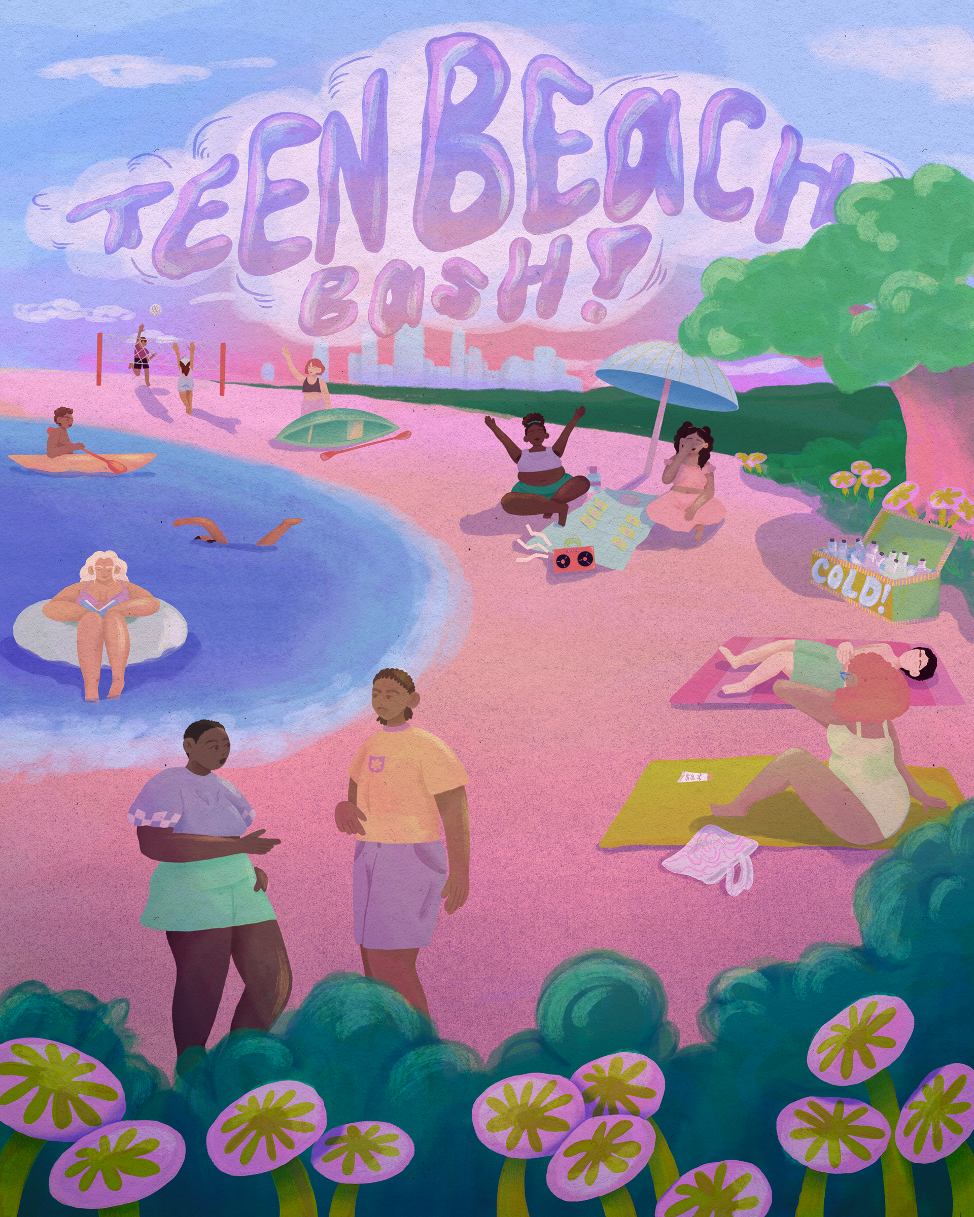 Final illustration and composition