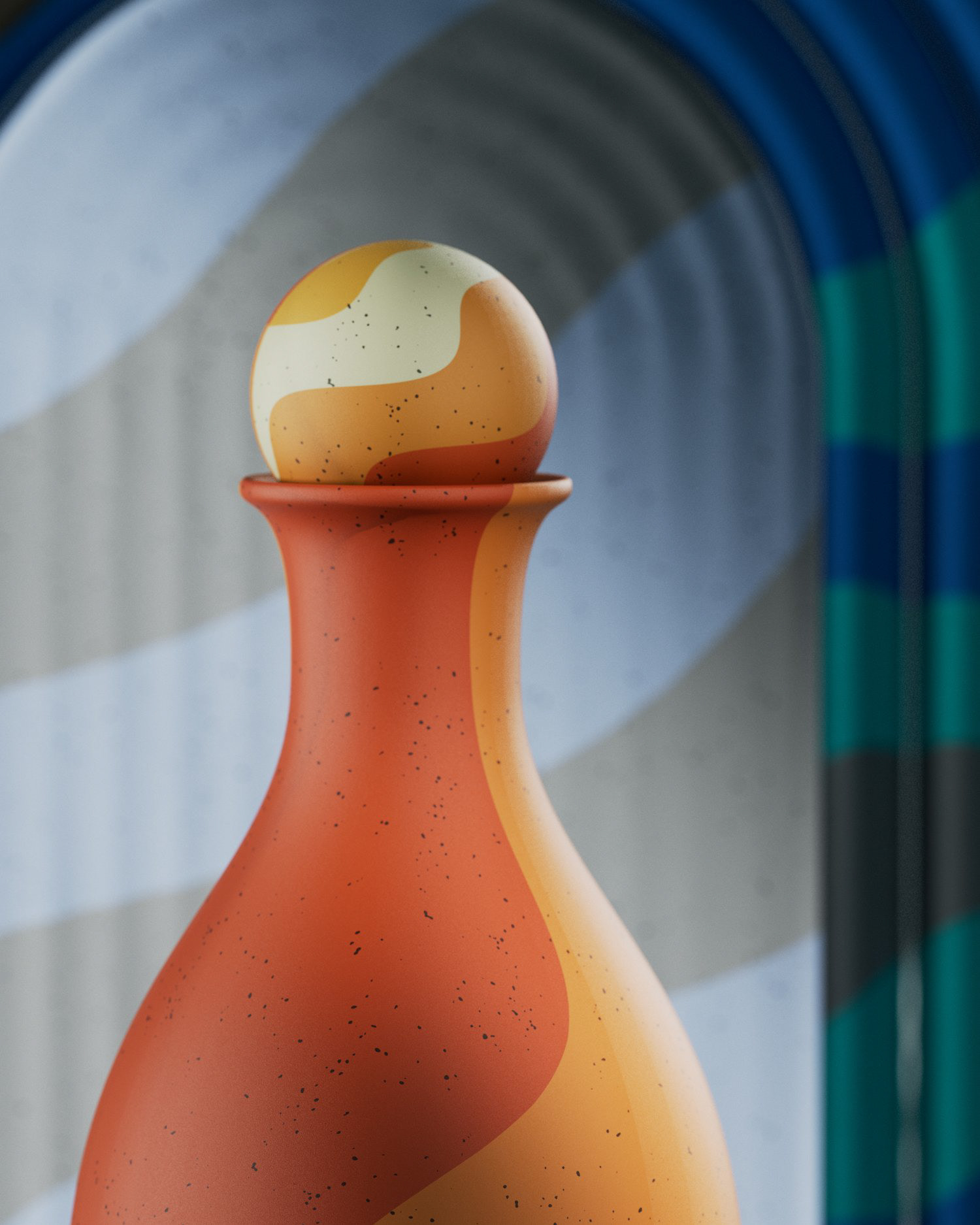 Sentinel – Sculptural Pawn in Soft Focus