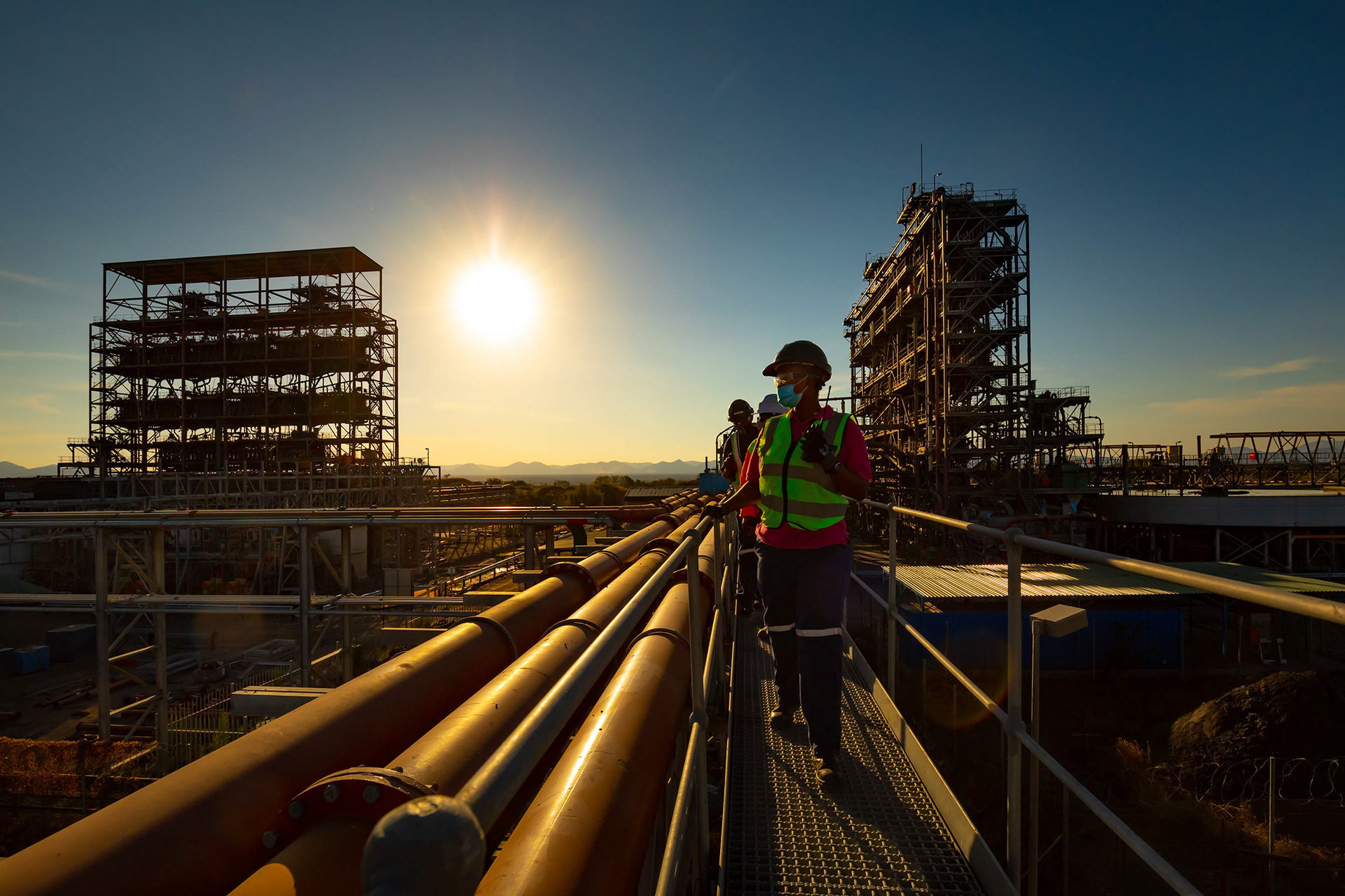 Chrome reclamation plant