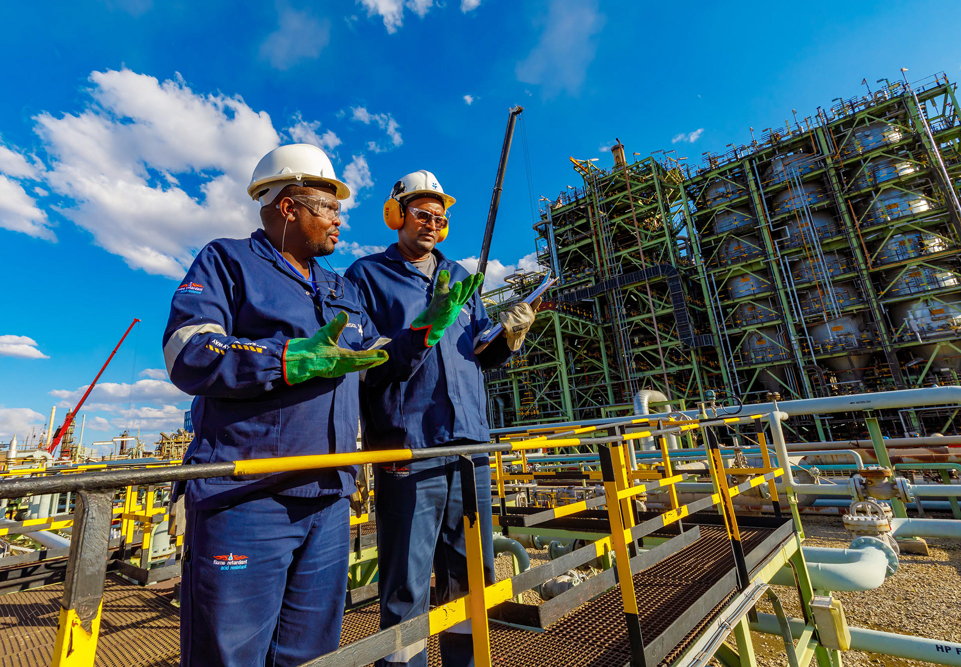 Chemical plant inspection