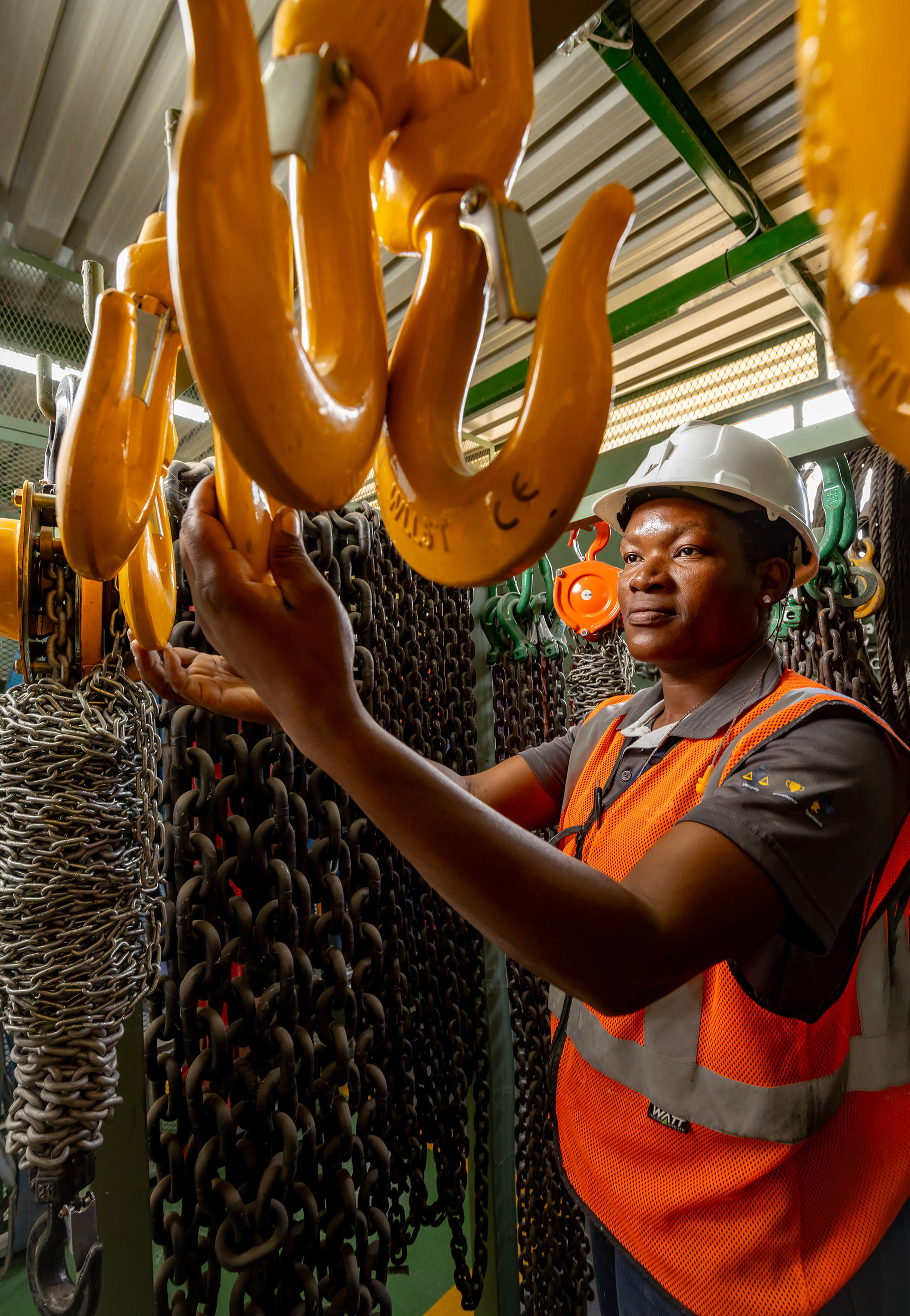 Lifting gear inspection