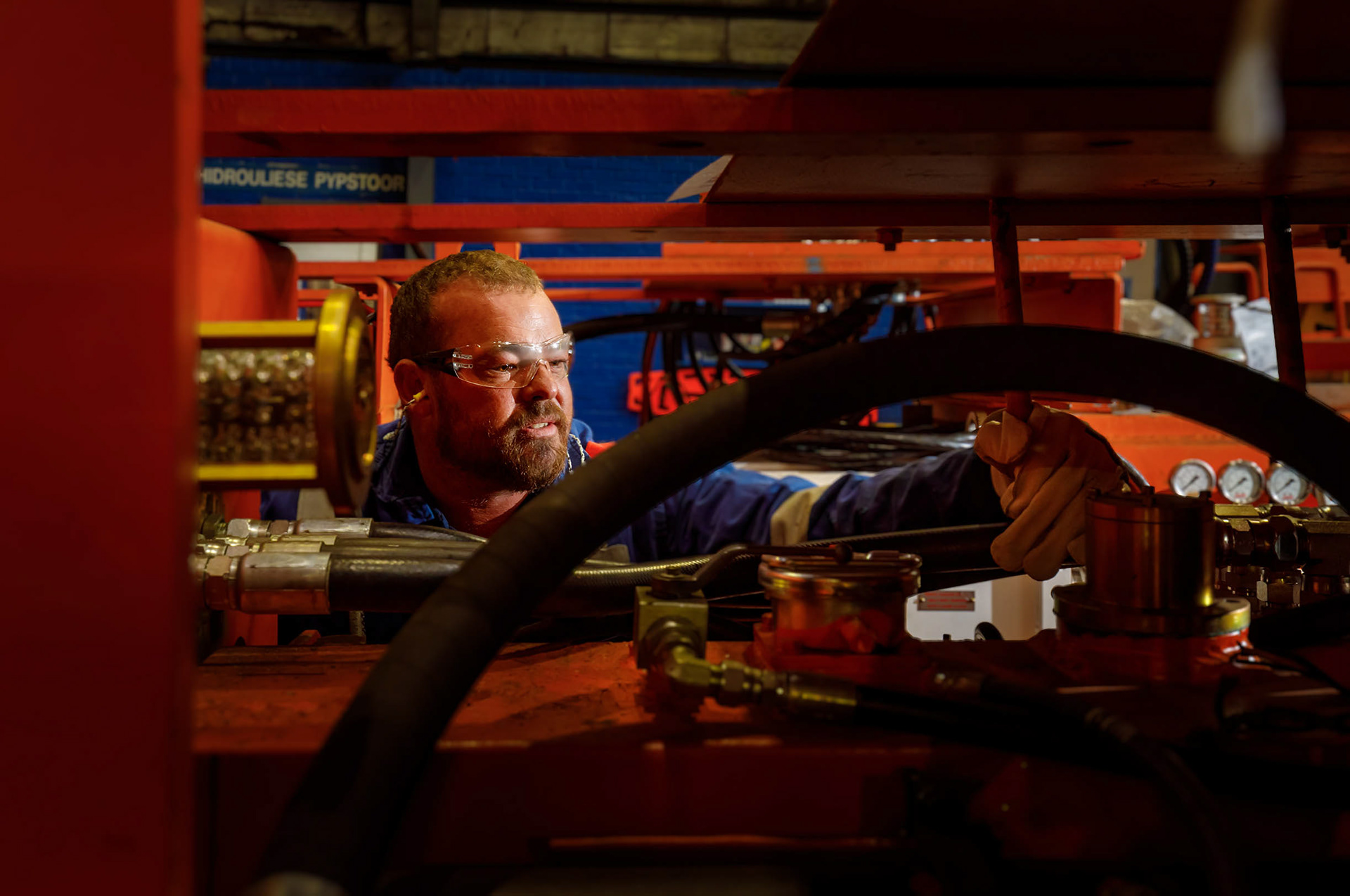 Repair and maintenance workshop