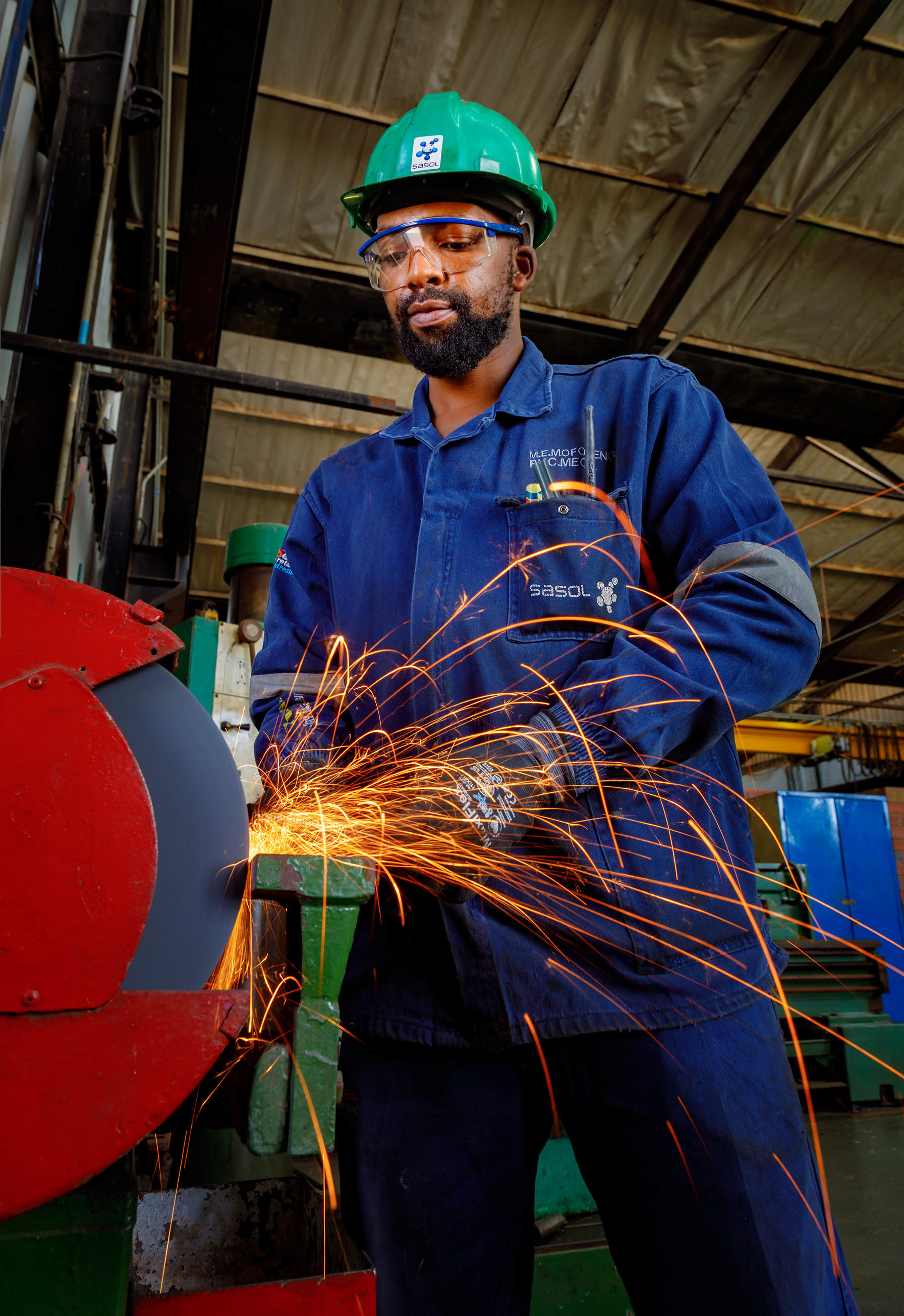 Chemical plant workshop