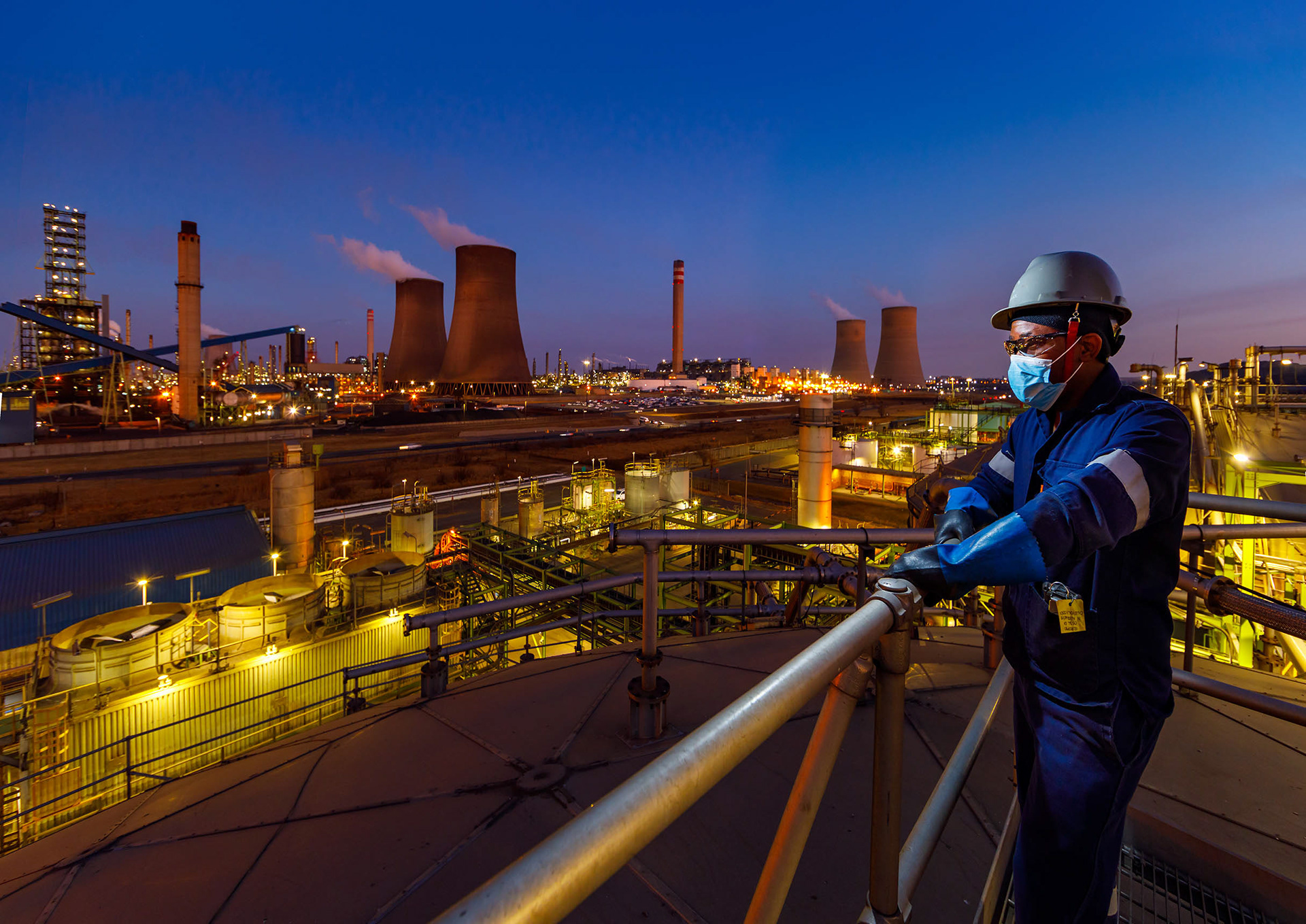 Waste water processing plant