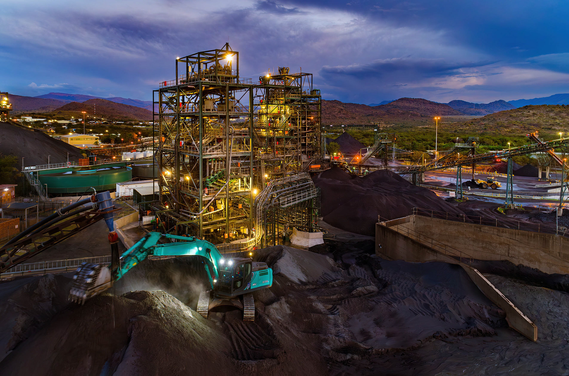 Chrome processing plant