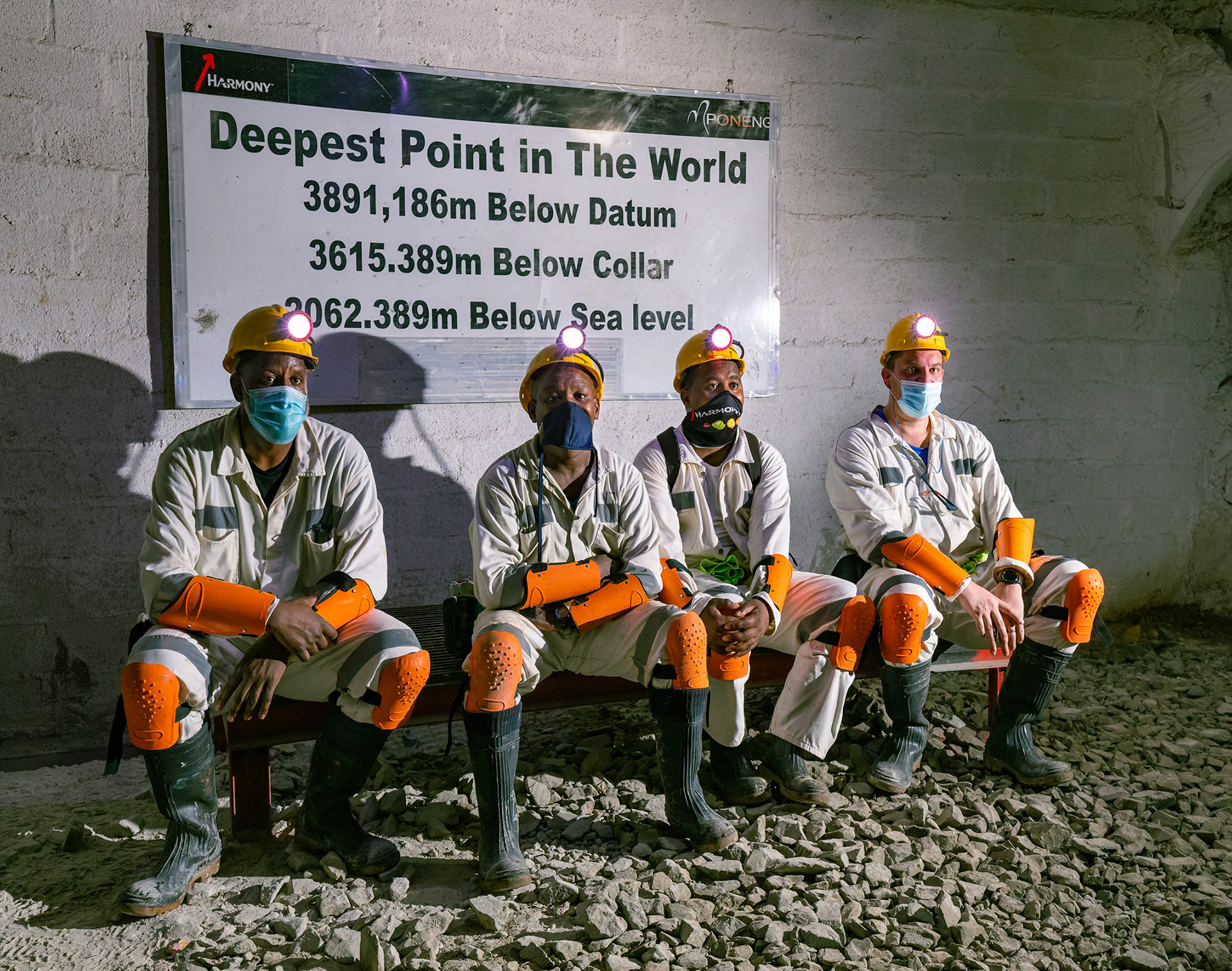  Underground at Mponeng Mine