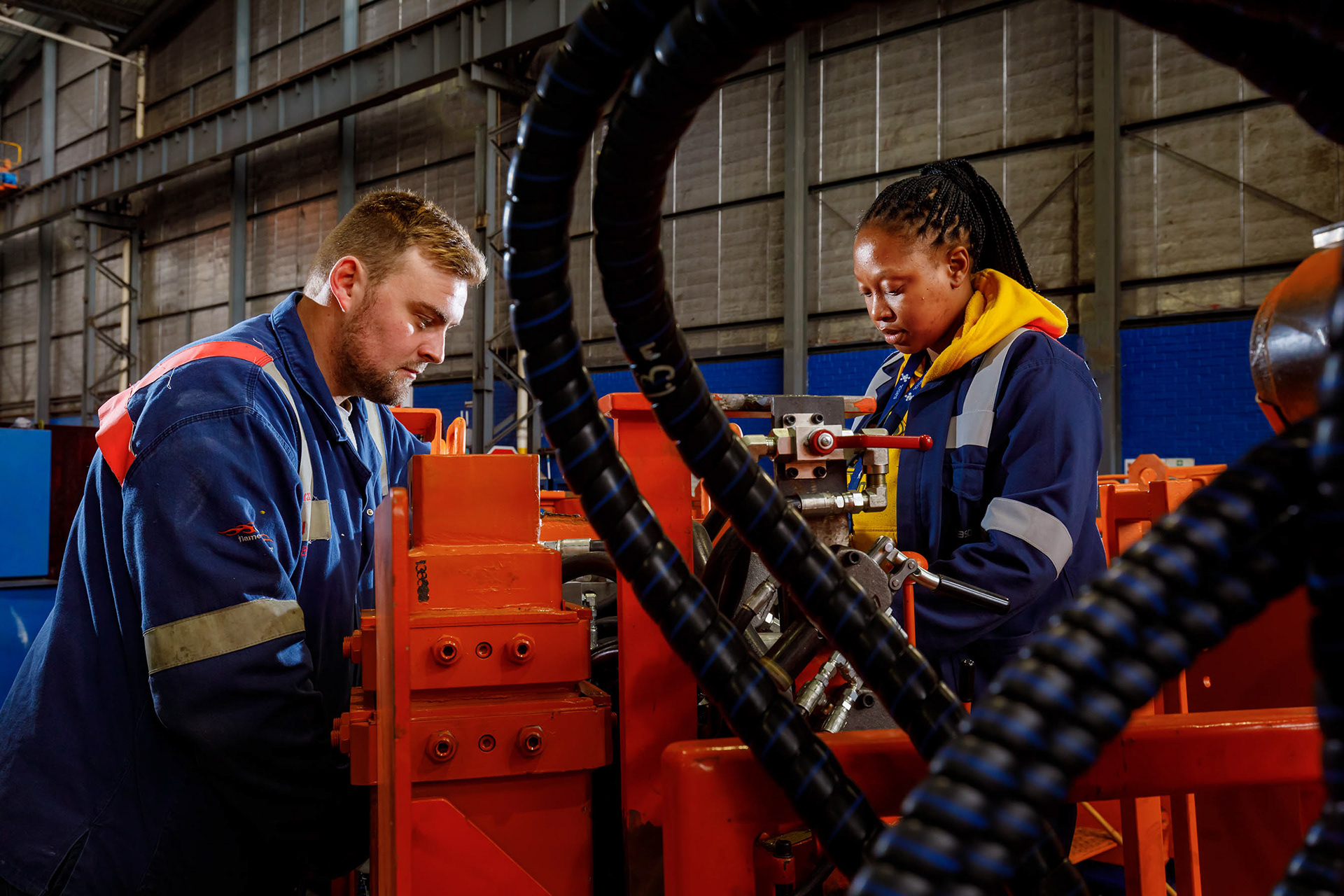 Above ground mine workshop inspection