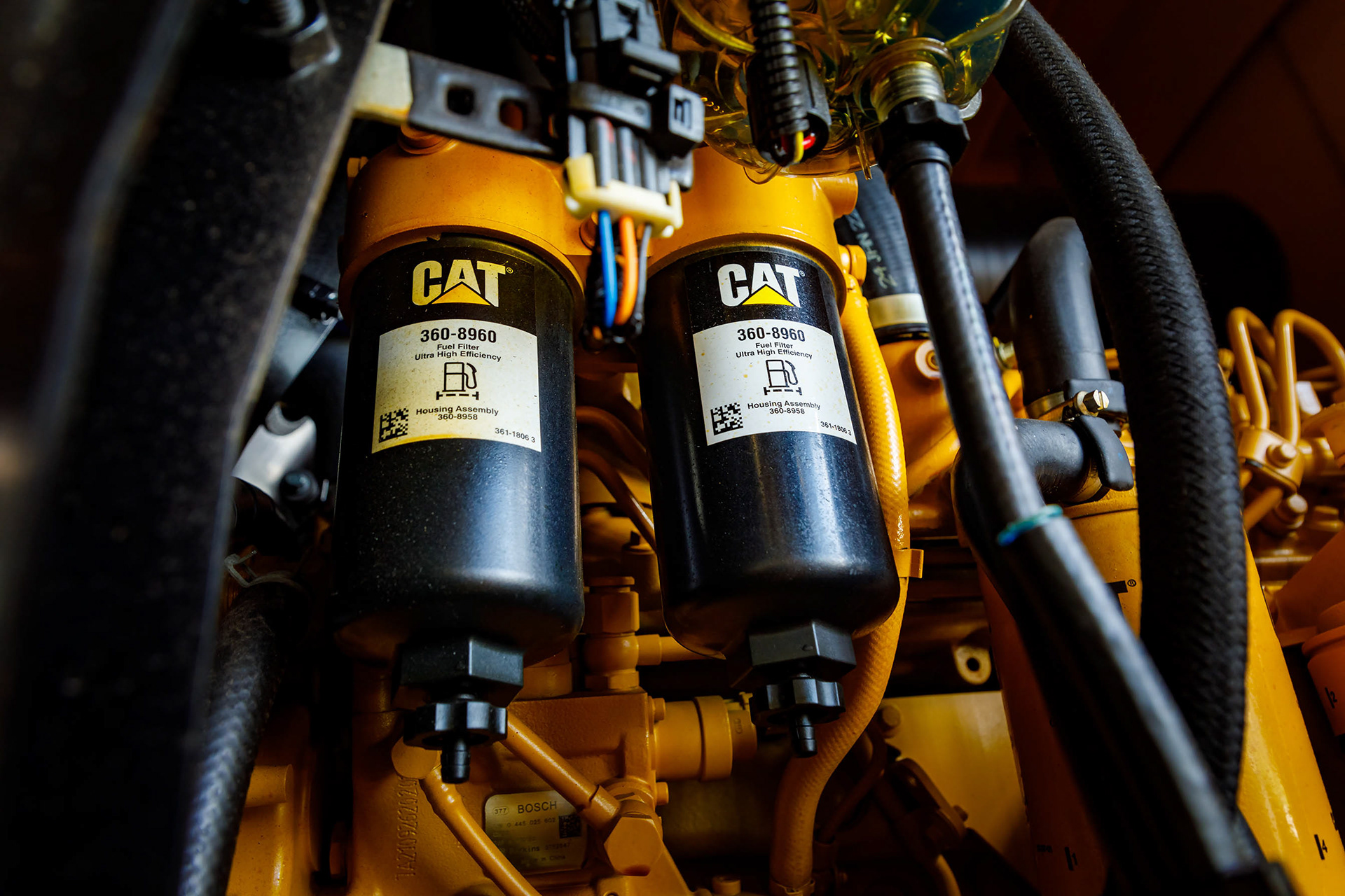 Internals of industrial machine