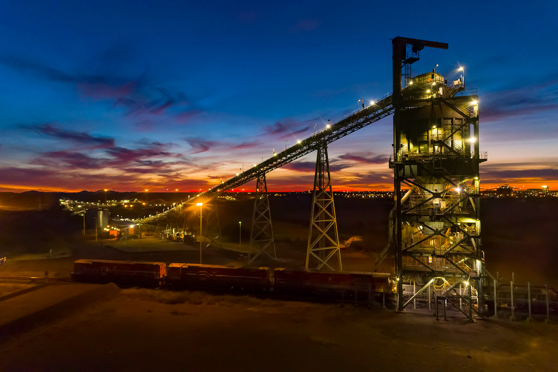 Manganese loading station