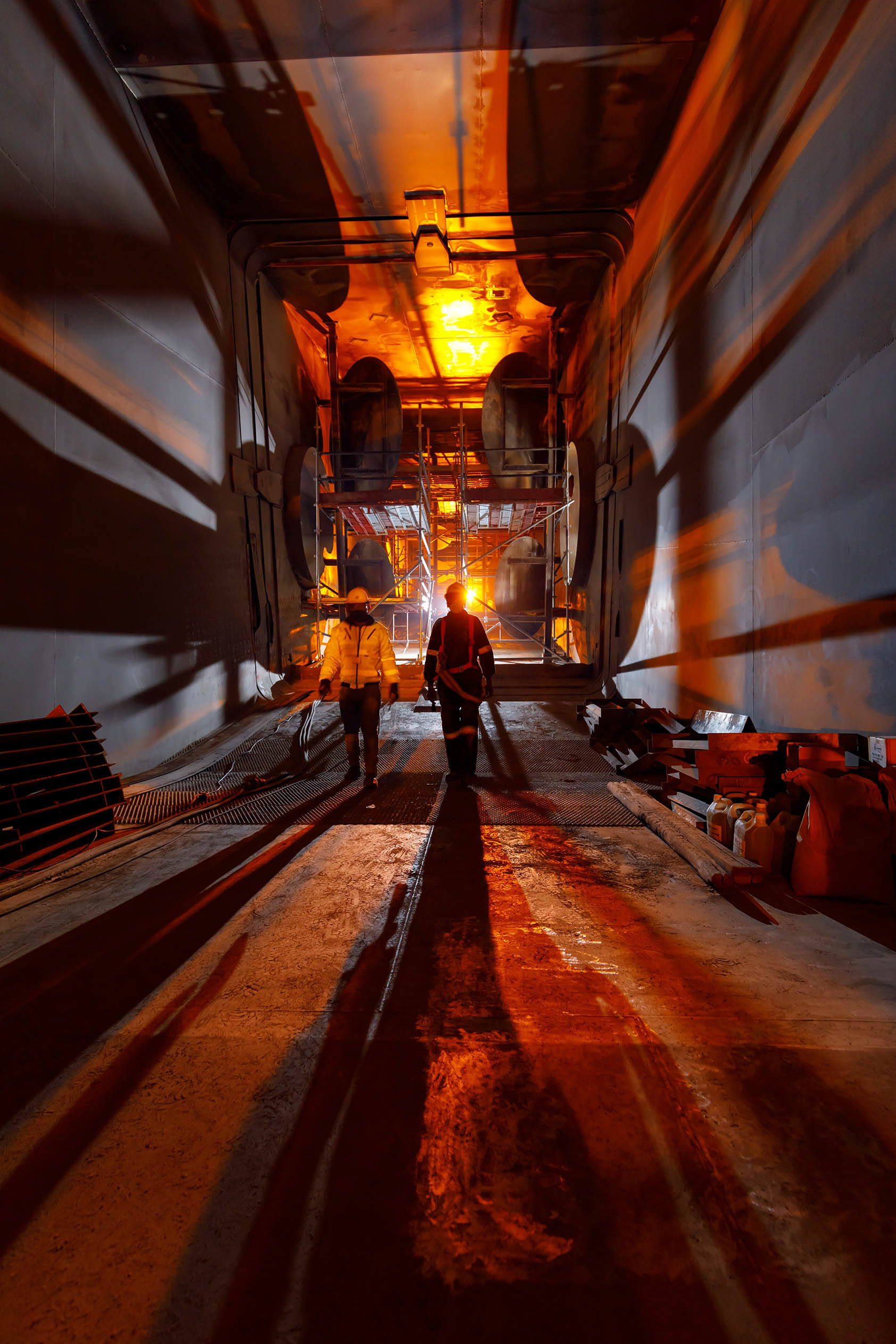 Power station repairs