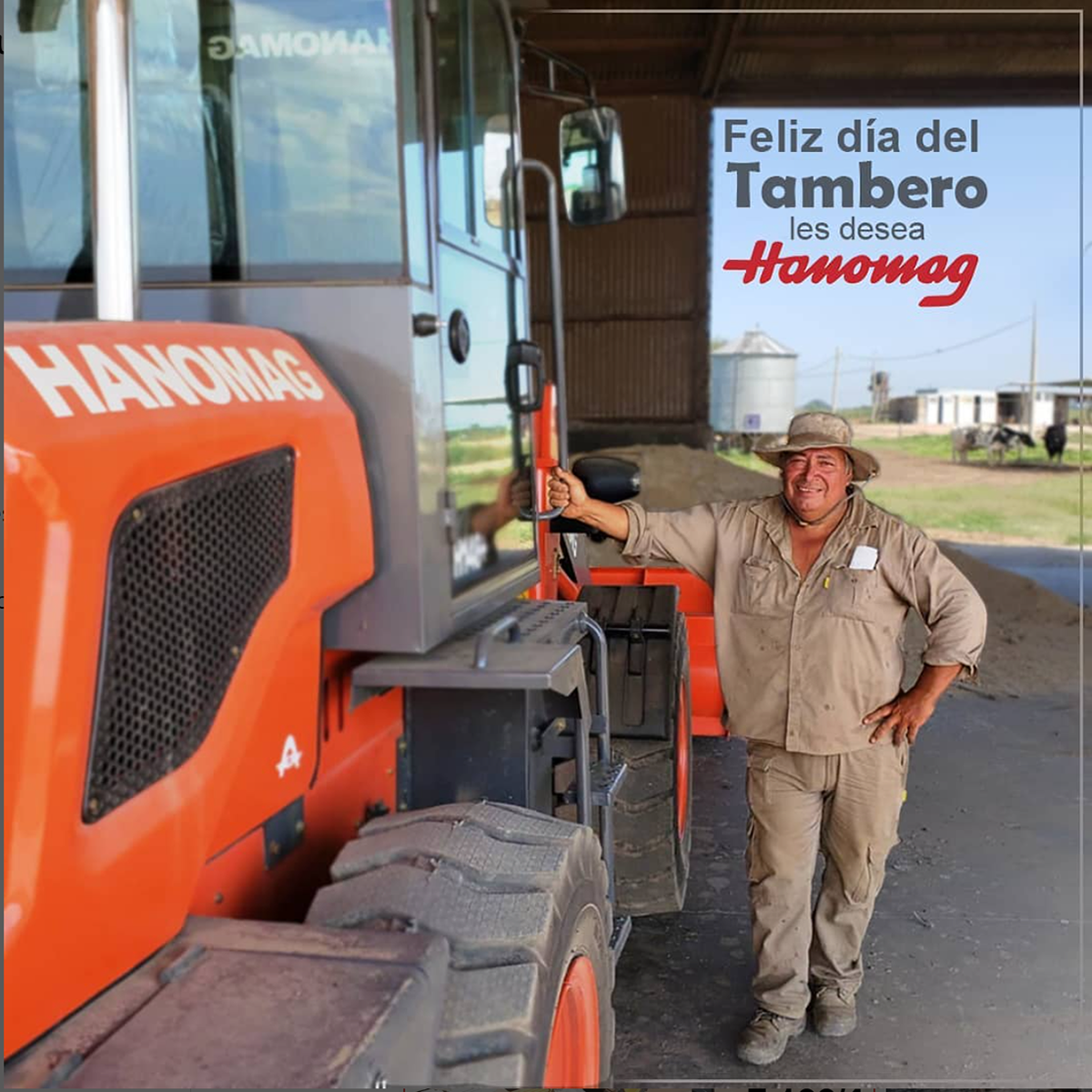 Publication of the Day of the Dairy workers for social media