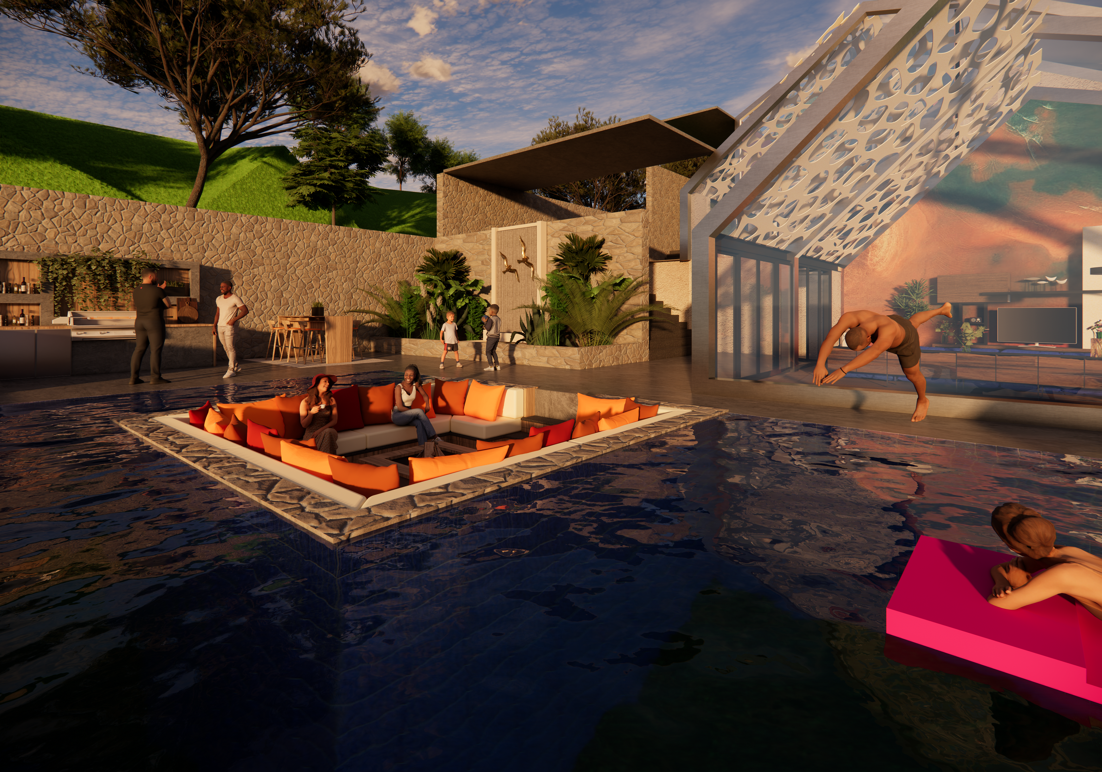 Pool / Social Area