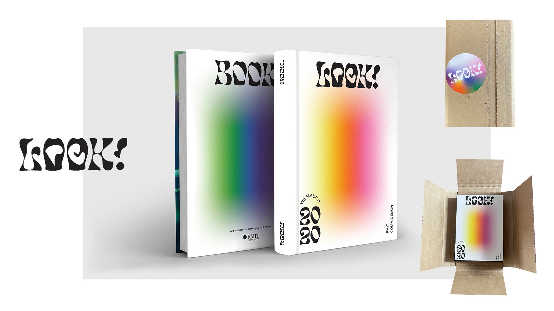 "Look" Exhibition Branding & Publication Design