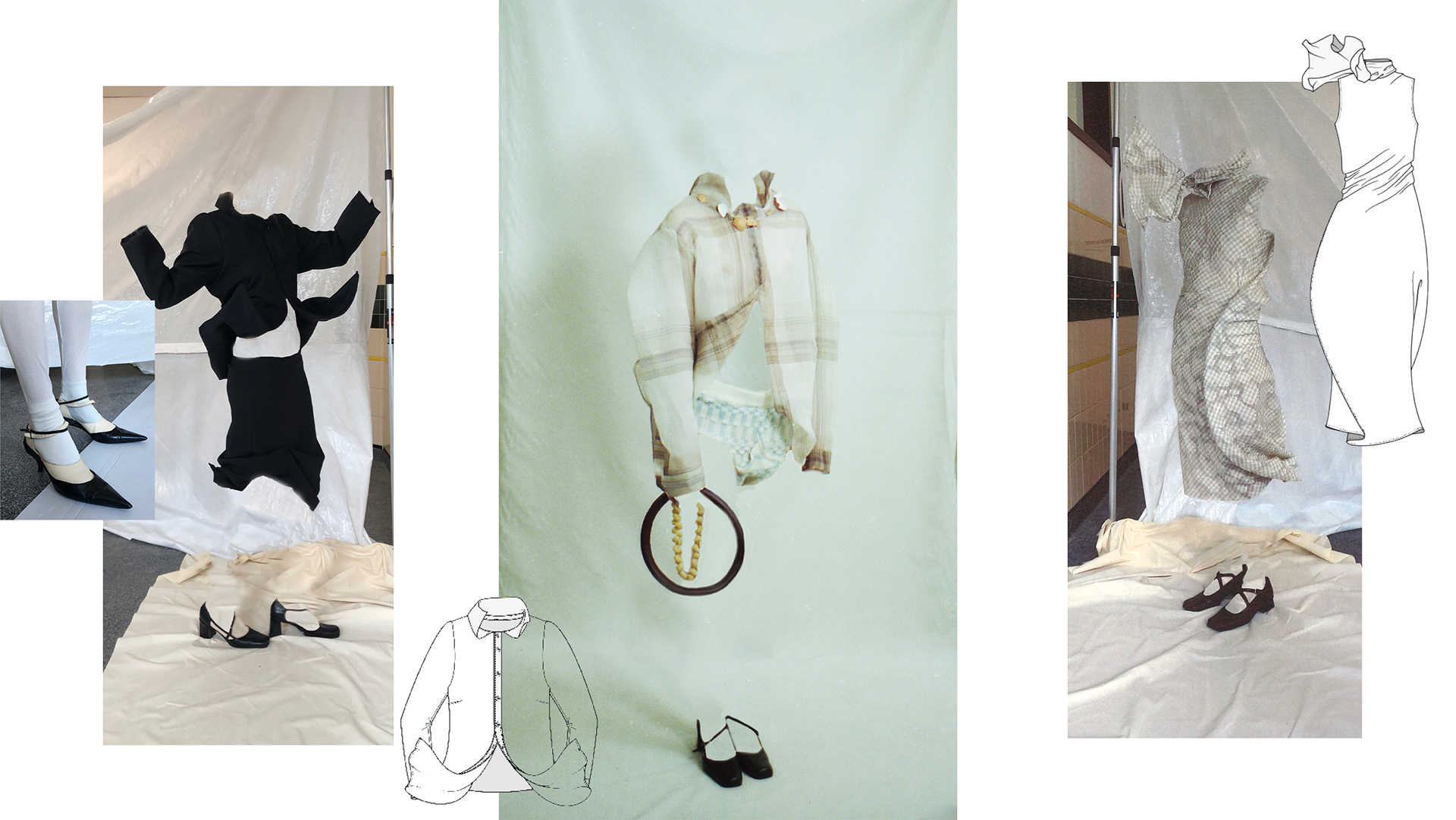 Invisible man shoot- Assistant Art Director, stylist