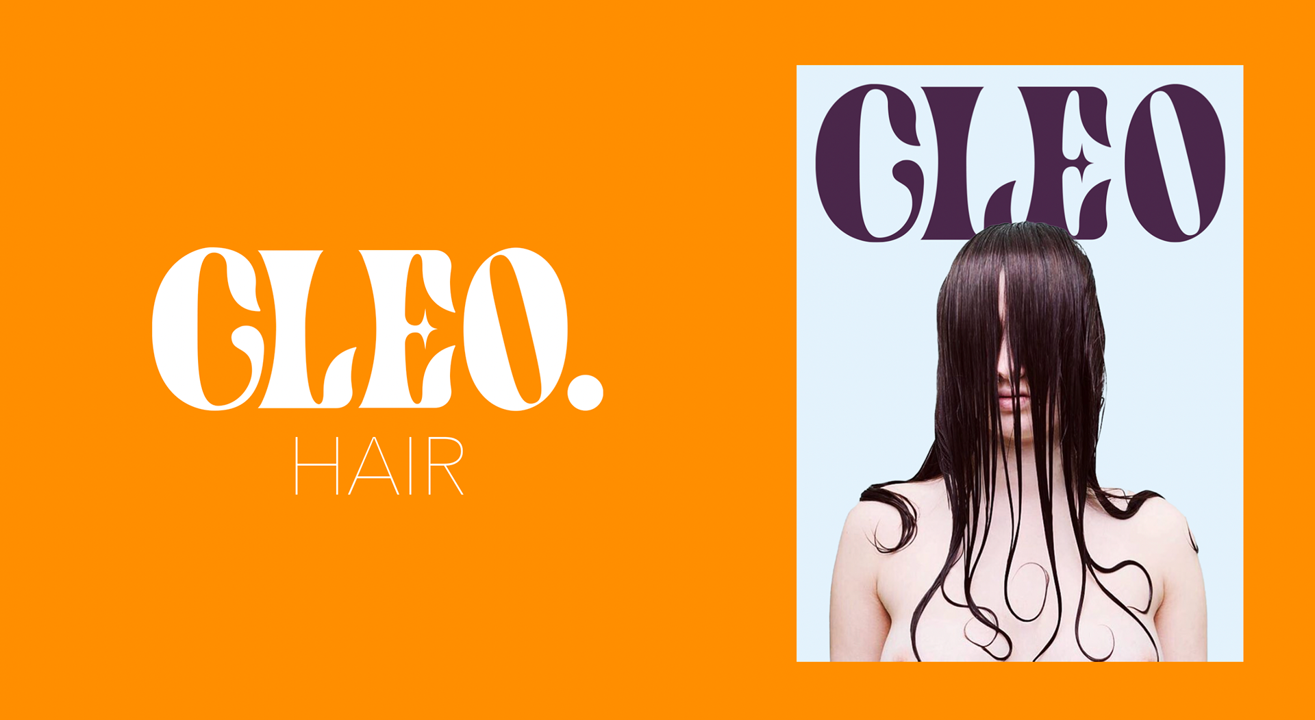 Cleo Hair Logo & Branding design