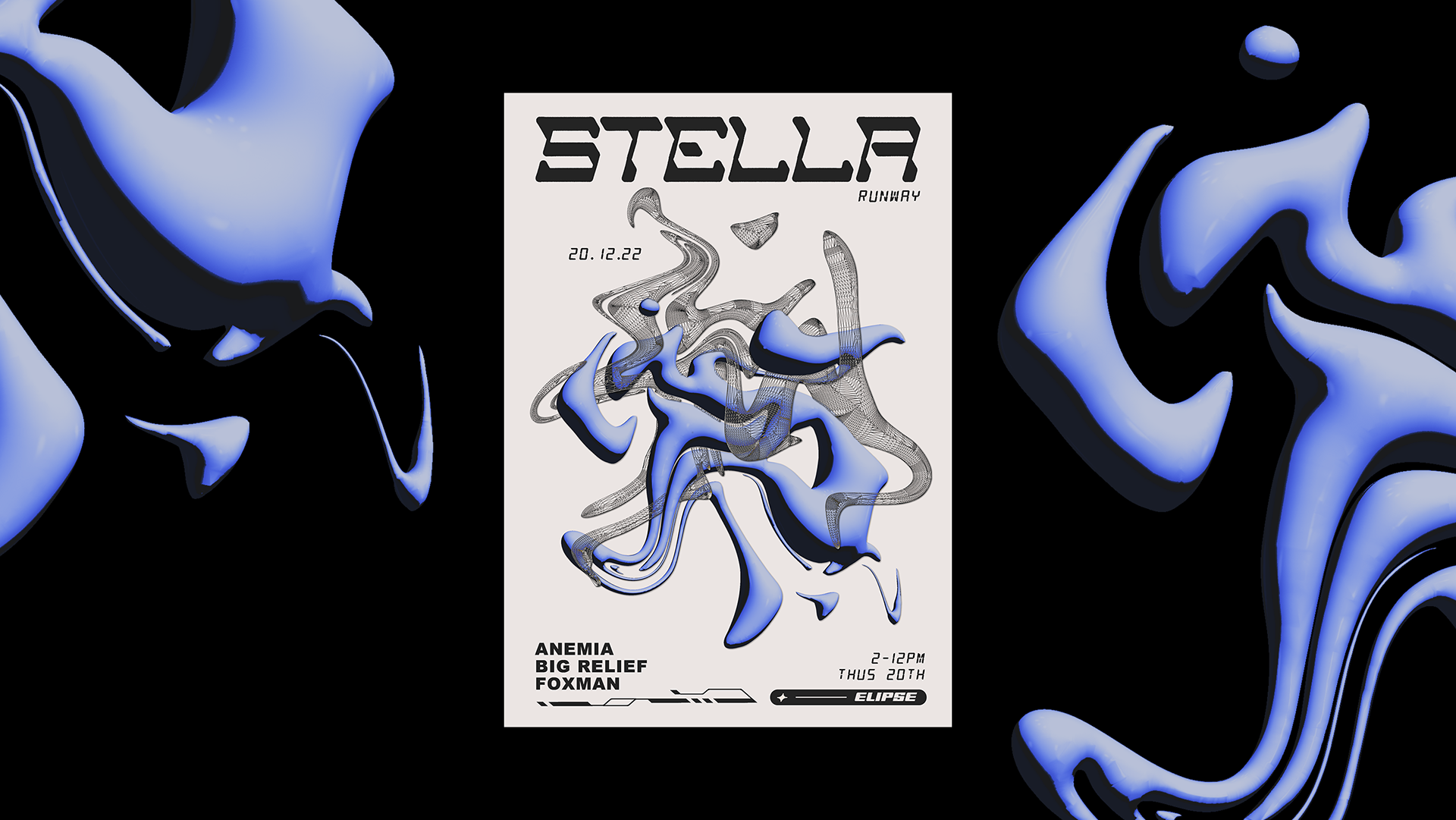 "Stella Runway" Poster Design