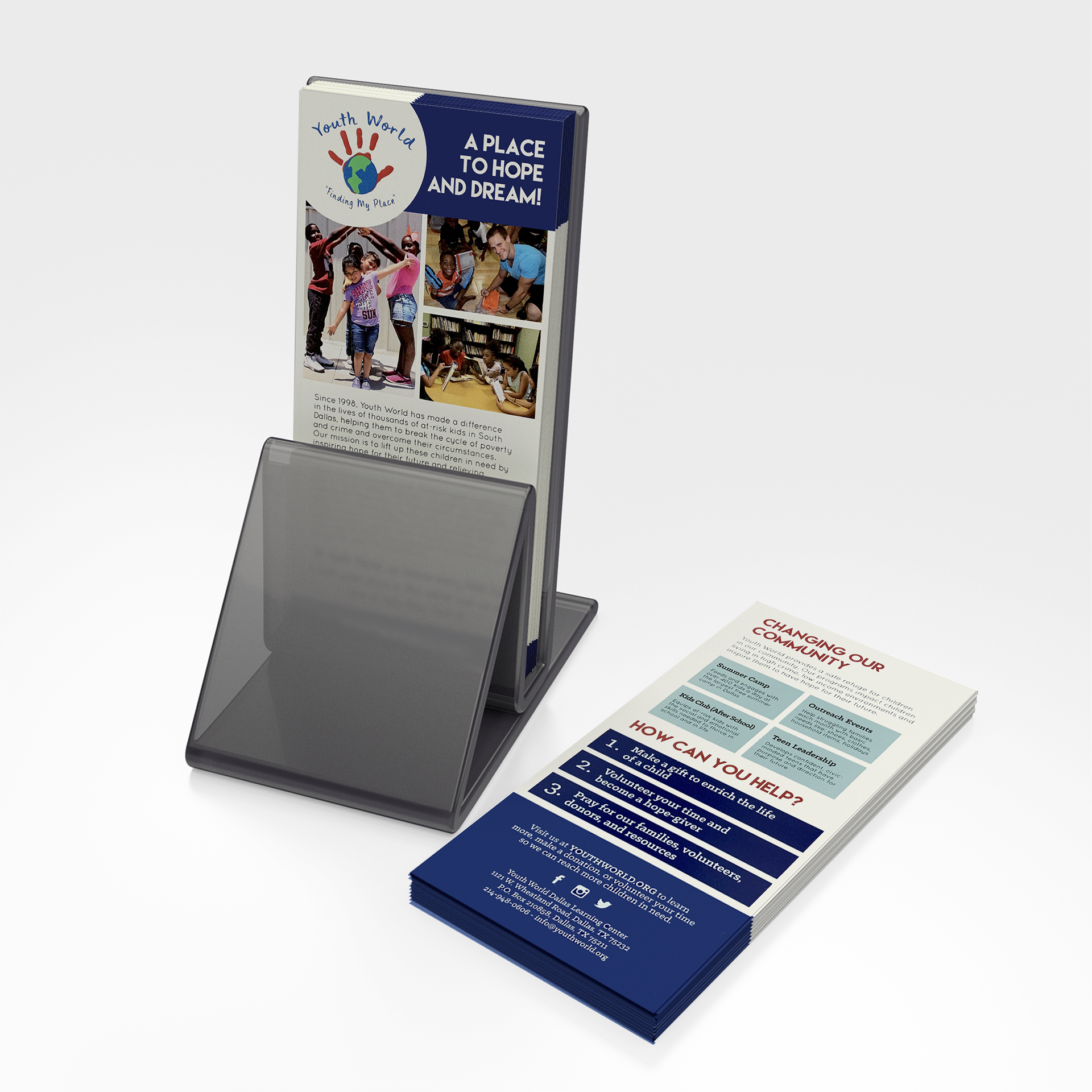 Rack card design