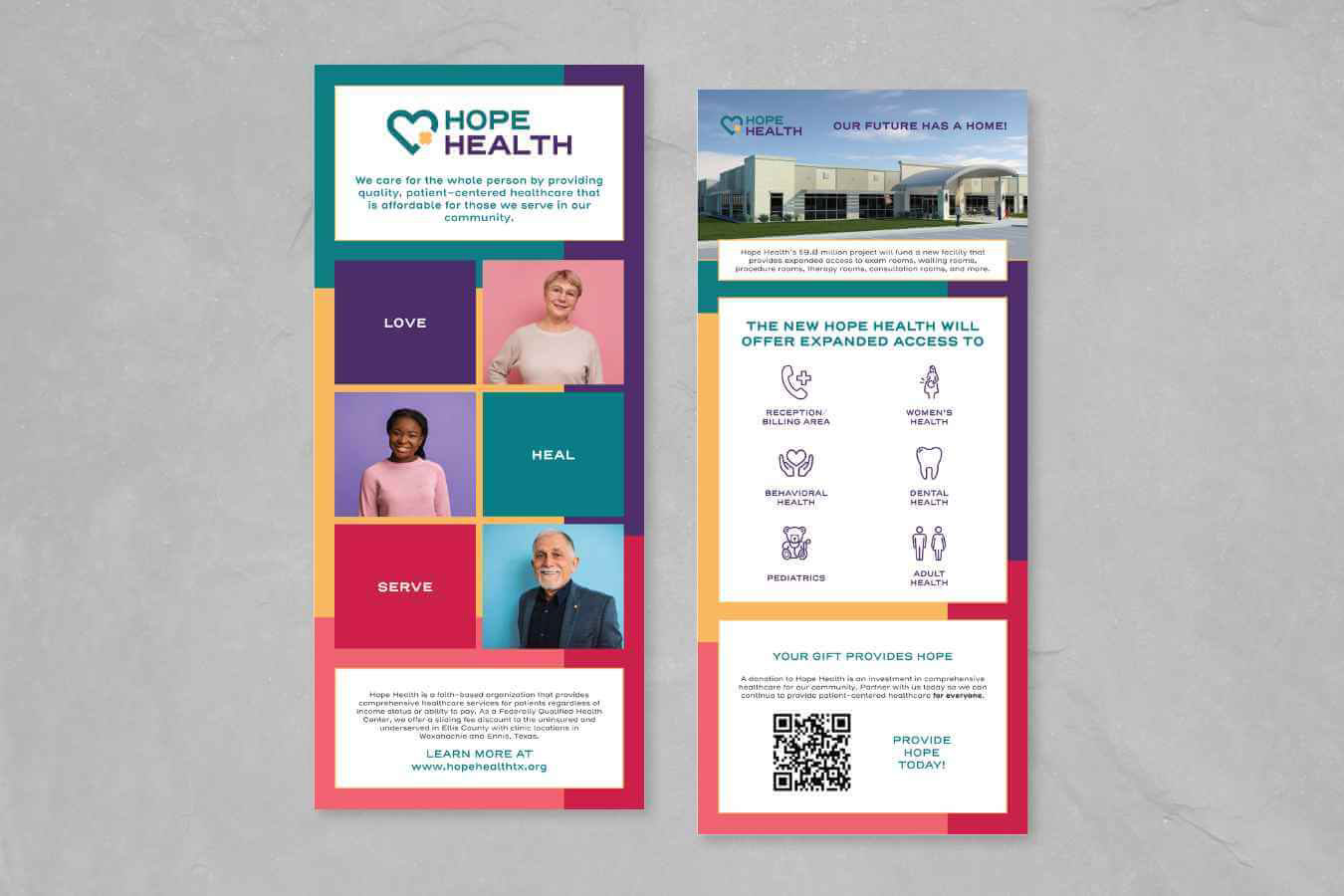 Rack card design