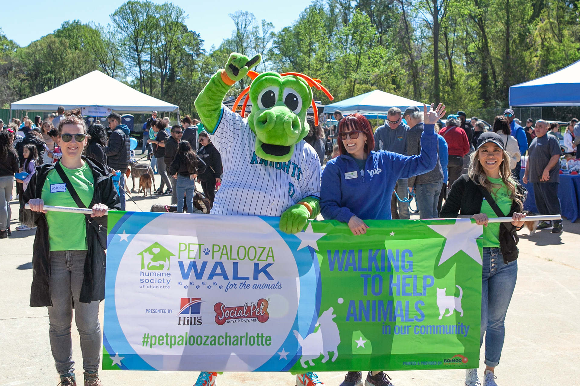 Pet Palooza walk banner
