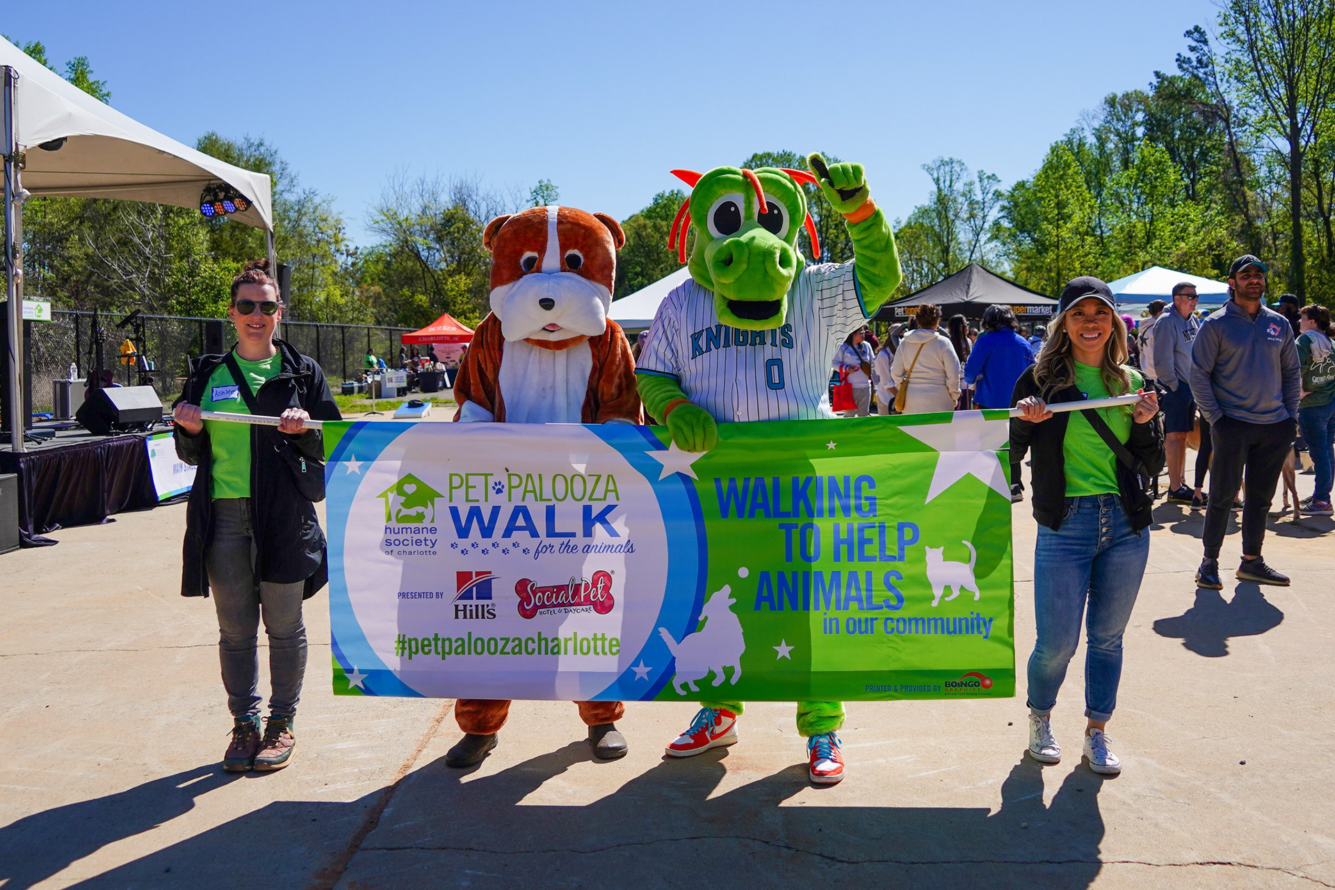 Pet Palooza walk banner