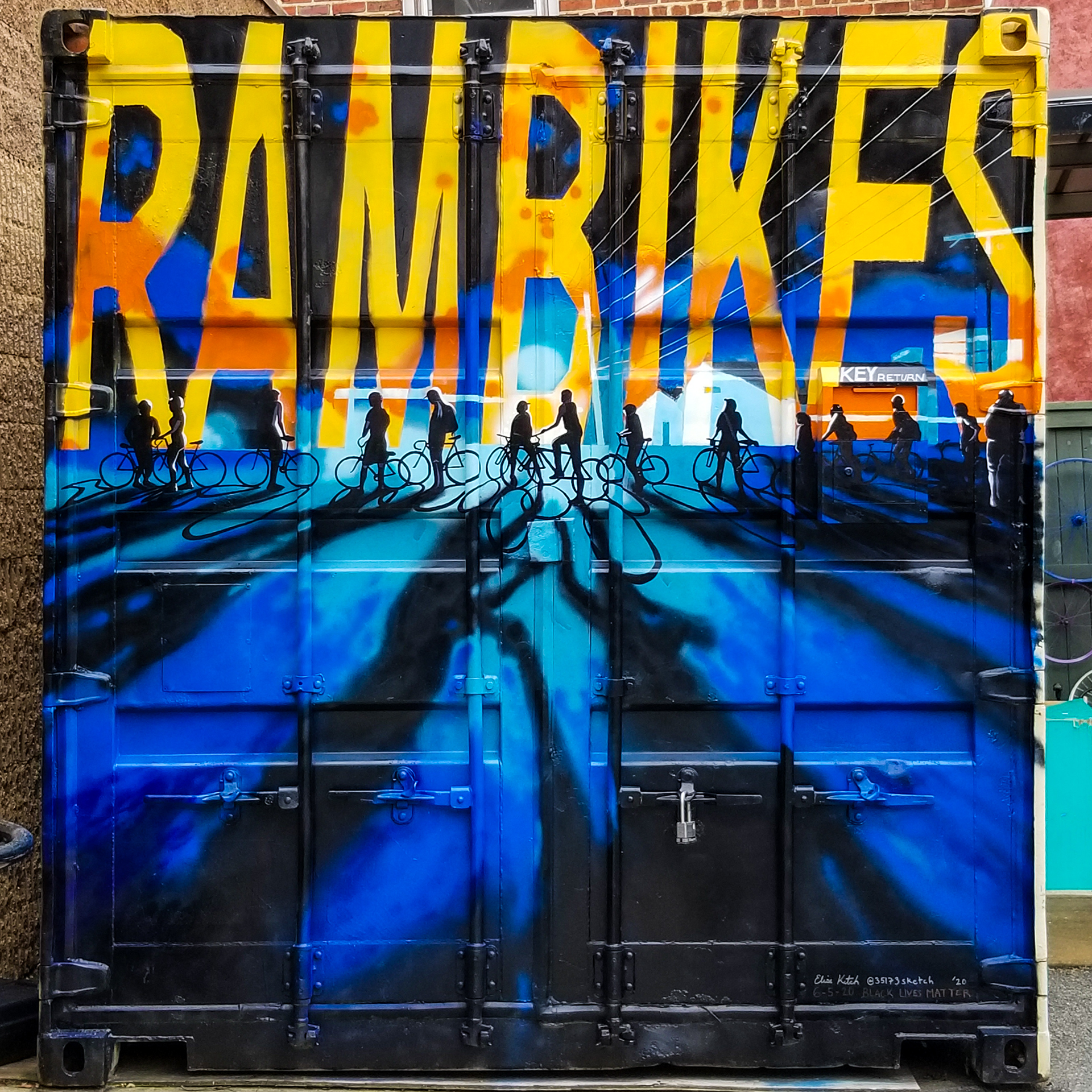 "Our Streets" mural