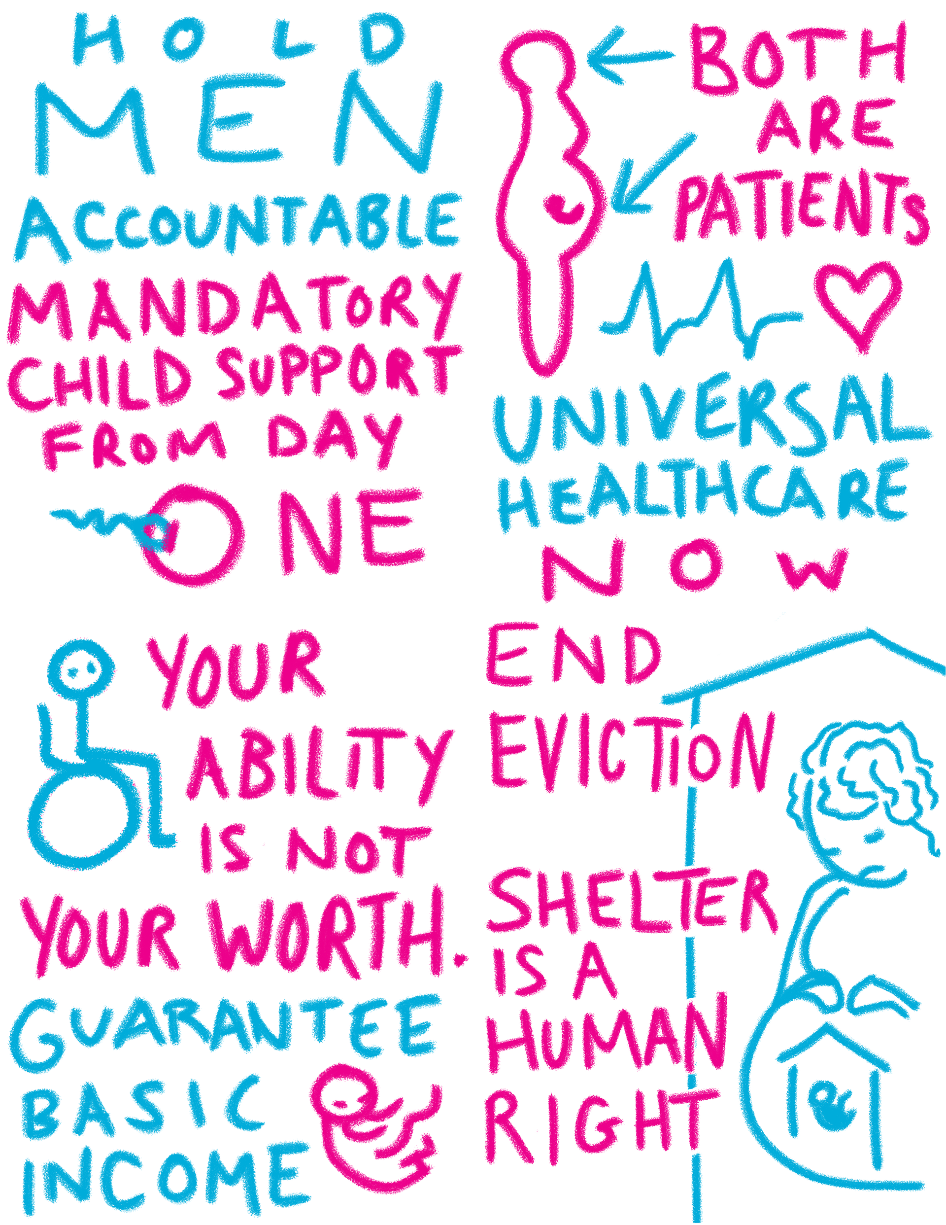 Pro-life poster graphics