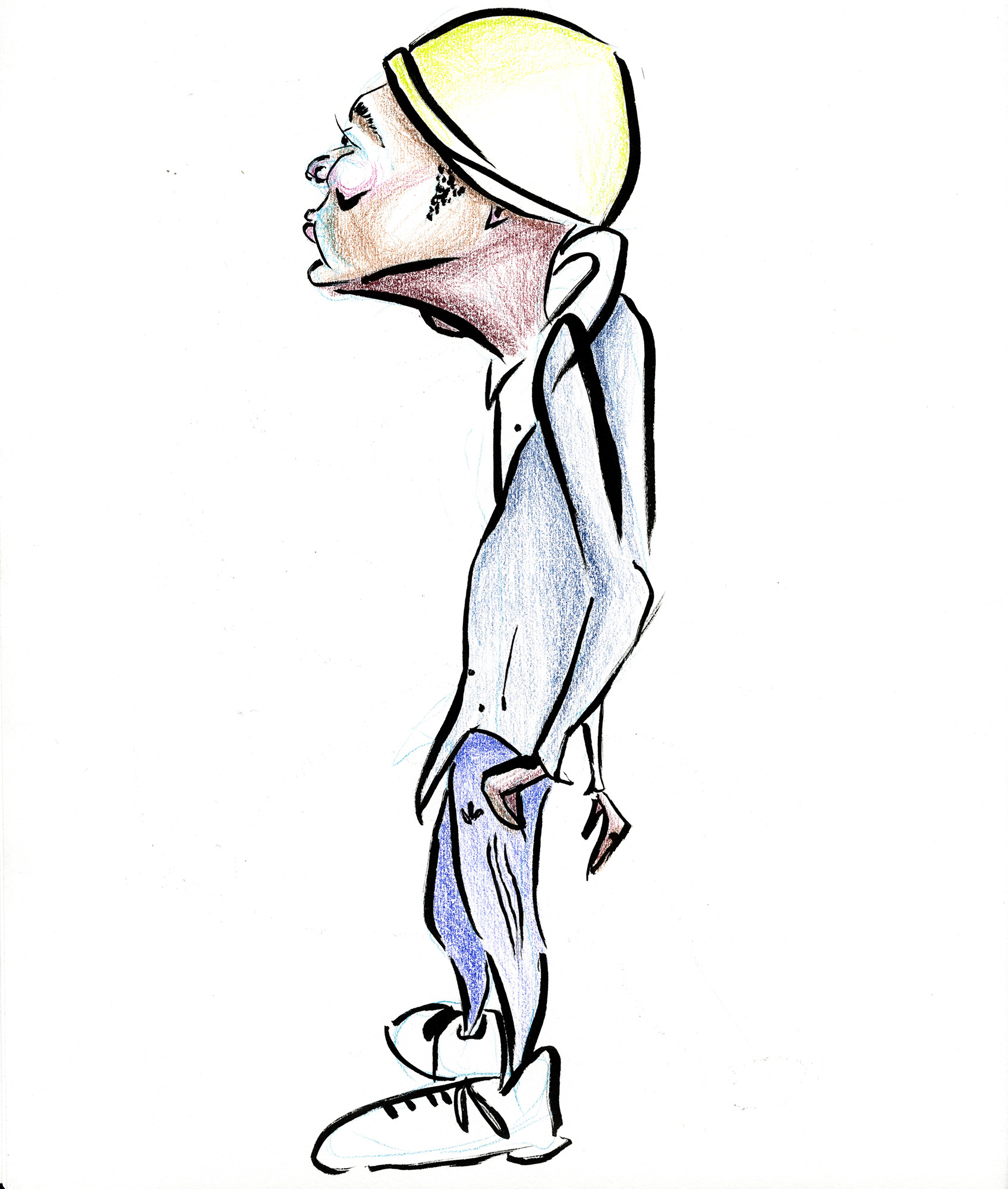 "Albert" caricature