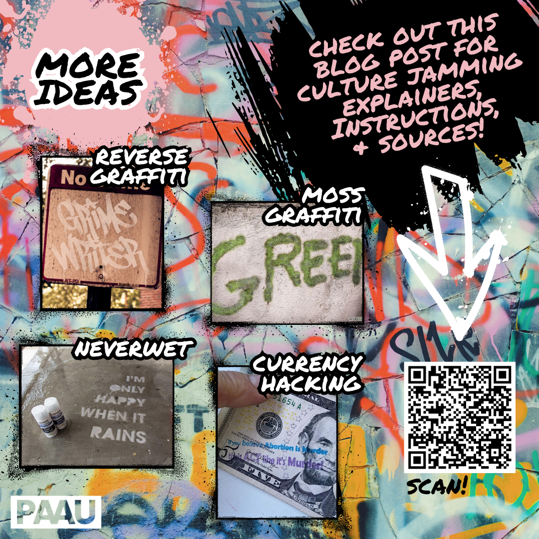 Culture jamming blog post