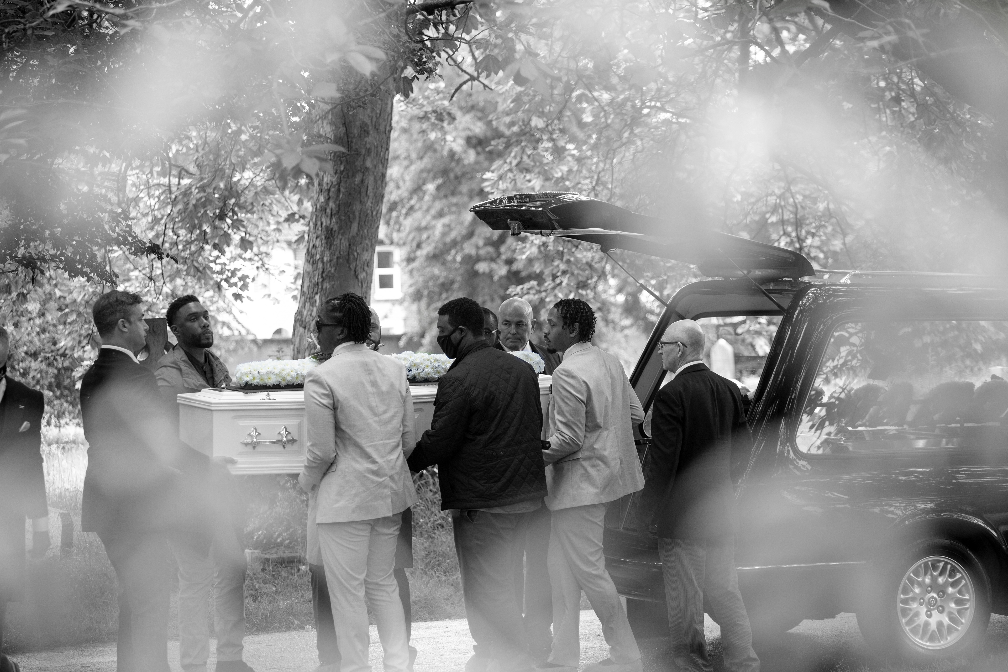Funeral B&W
