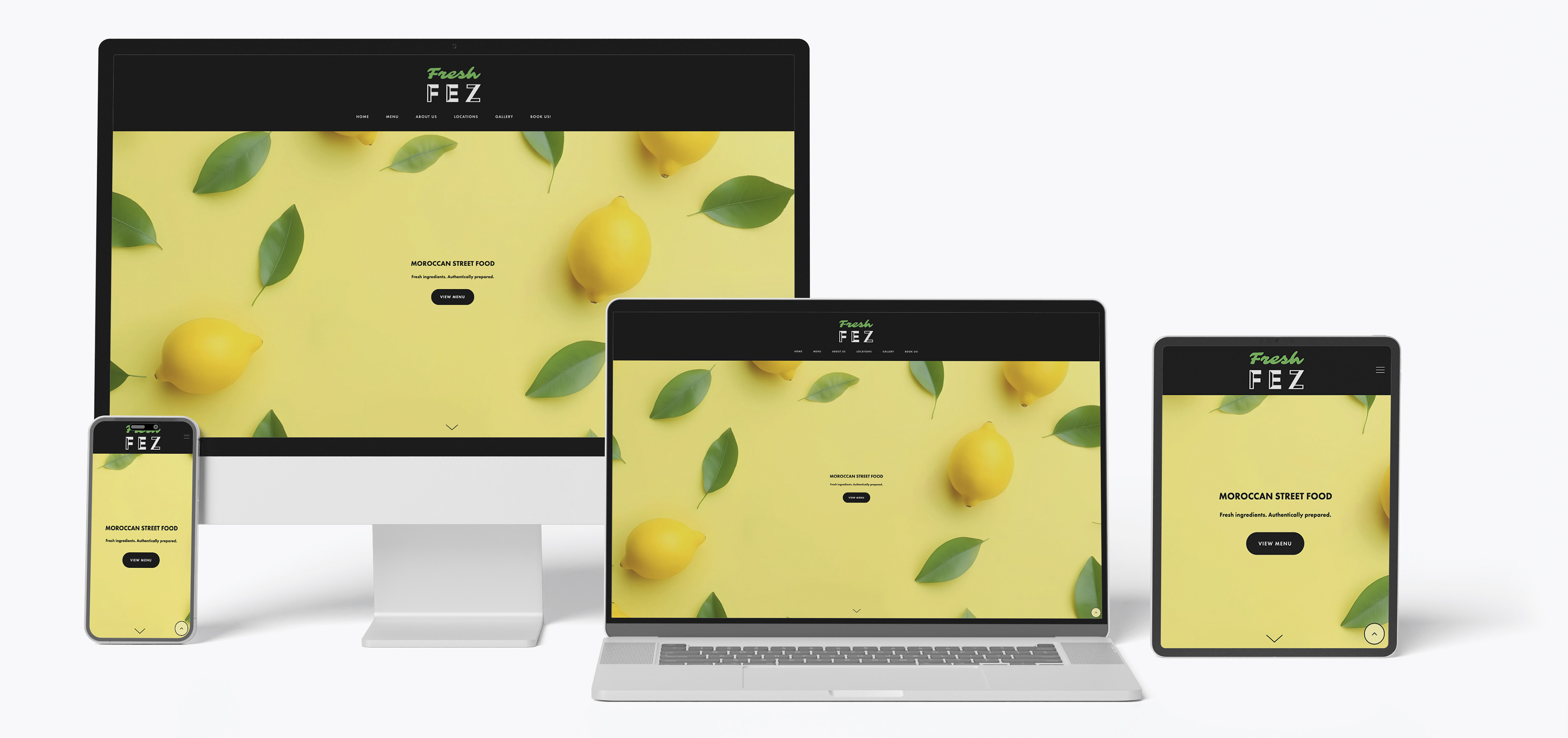 Fresh Fez multi device view.