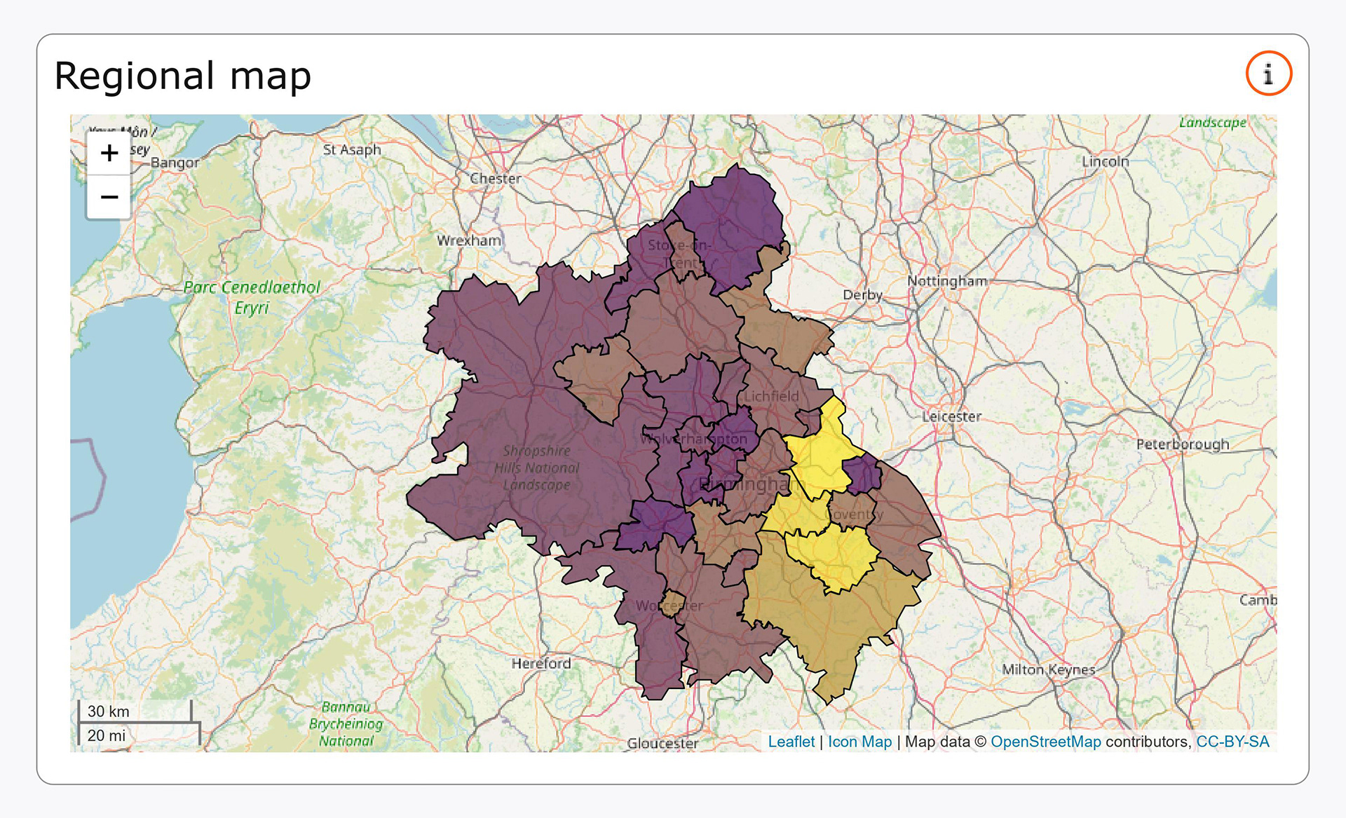 State of the Region map.