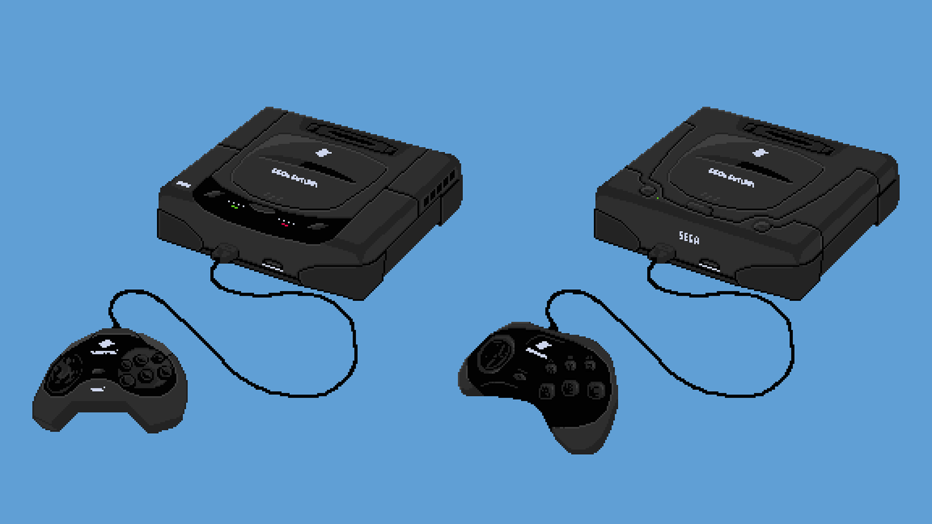 Sega Saturn Models 1 & 2