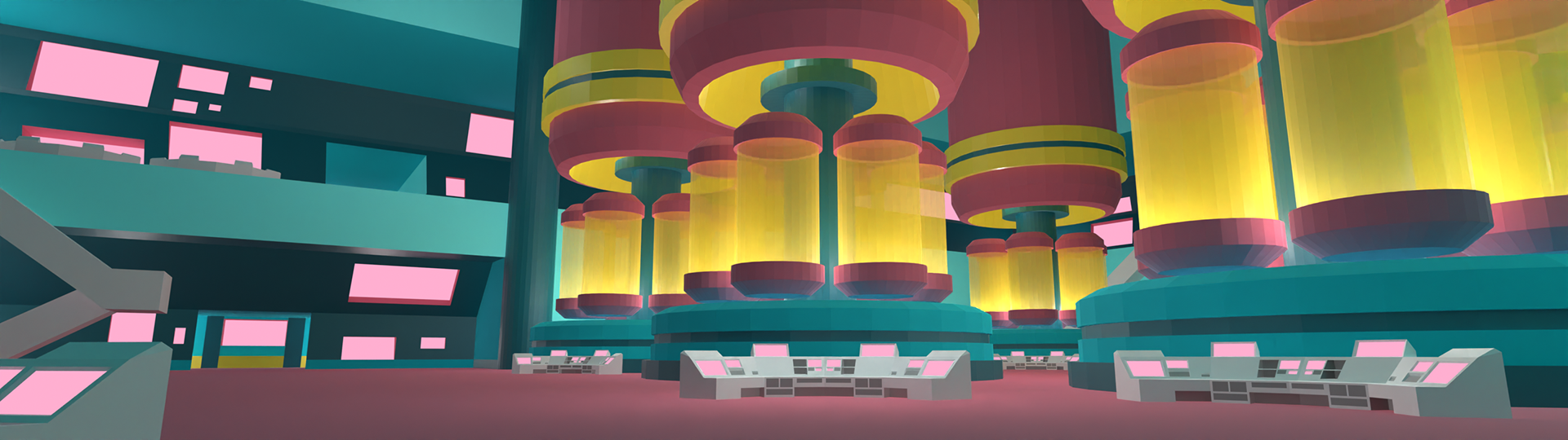 Psionics Research Lab layout (Blender 3D)