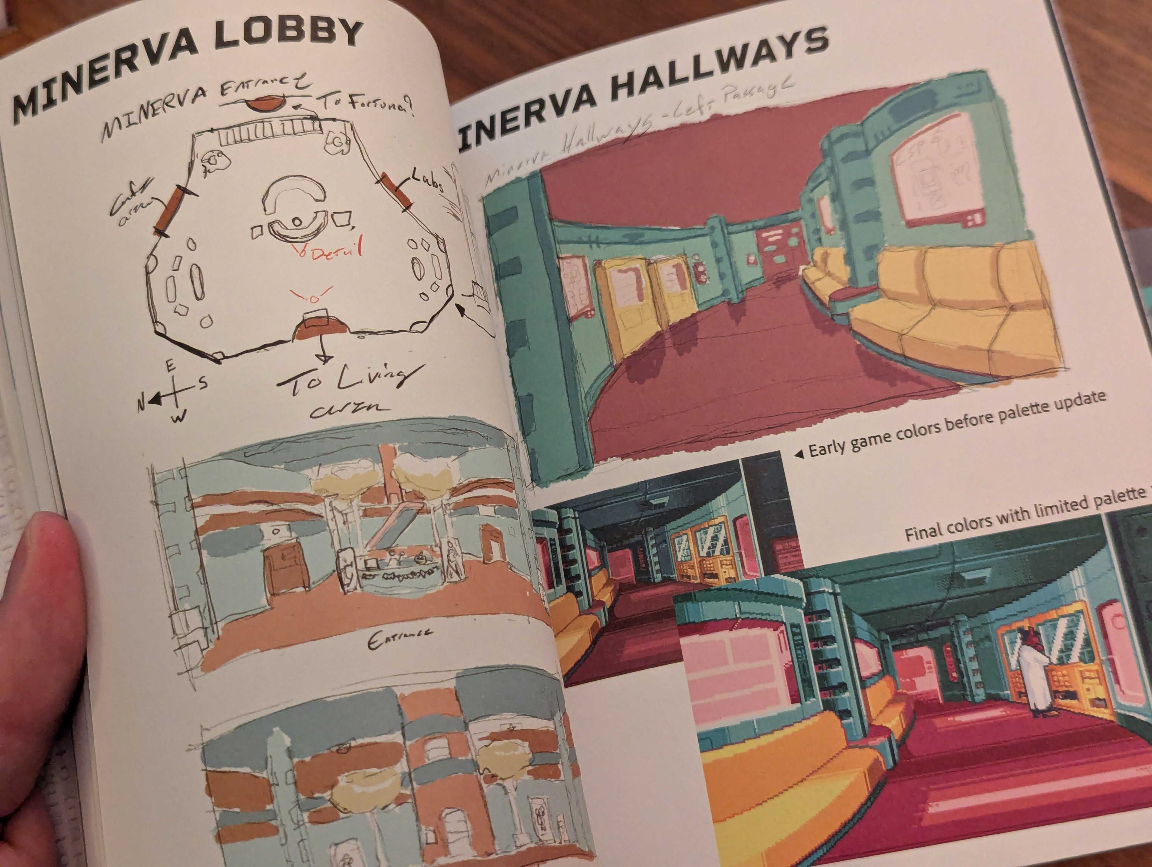 Collected Visual Works set layouts