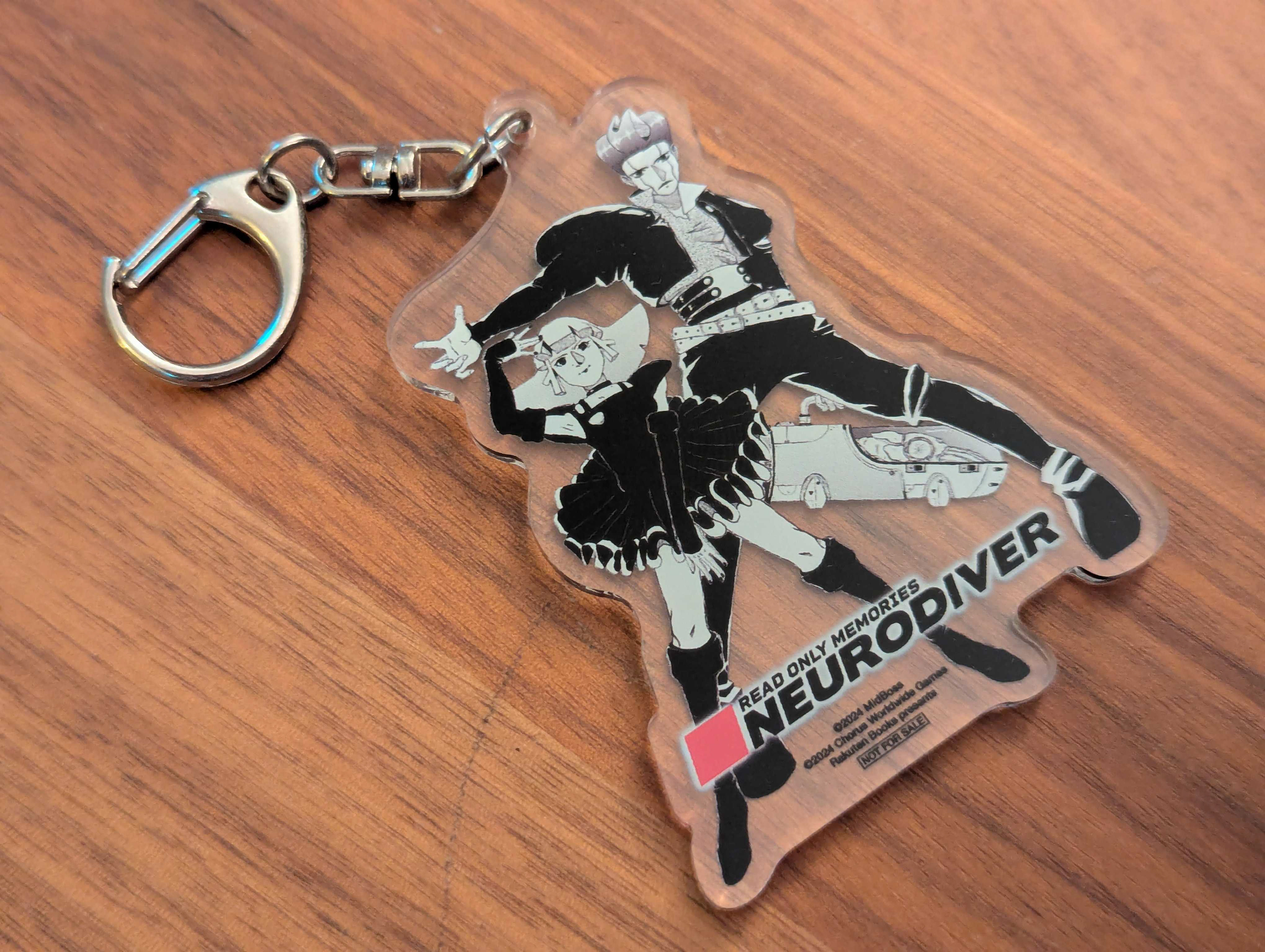 Rakuten Japan acrylic keychain pre-order bonus