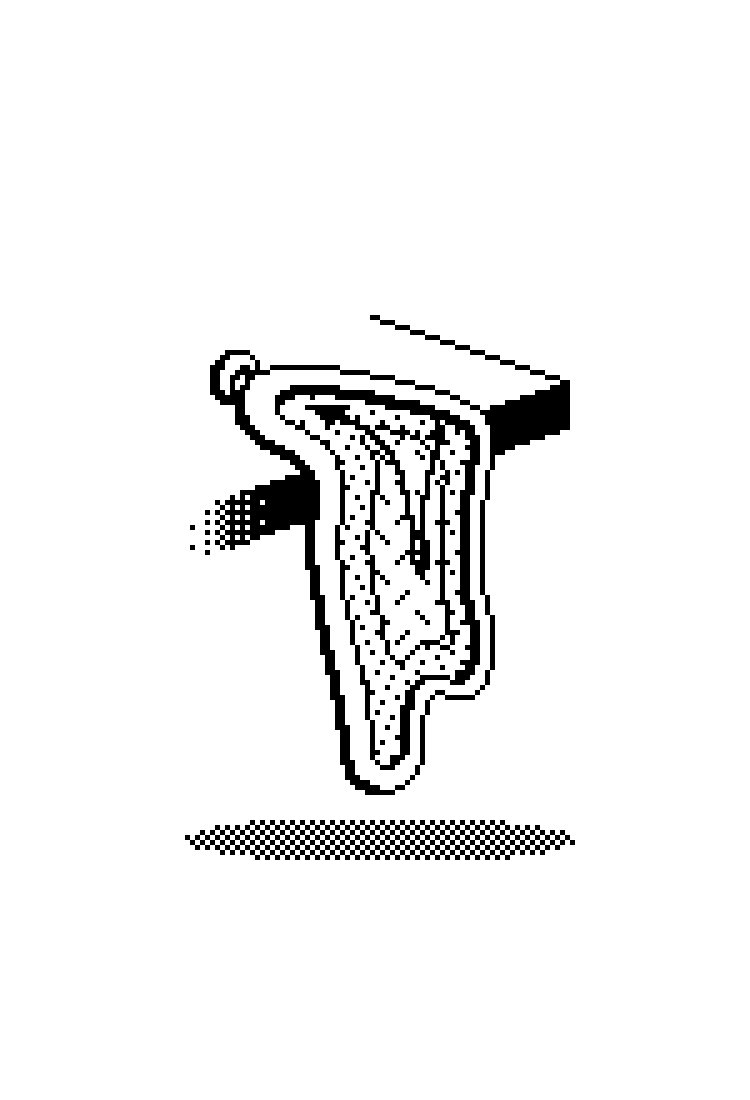 Dali-like additional Bitmap Book illustration