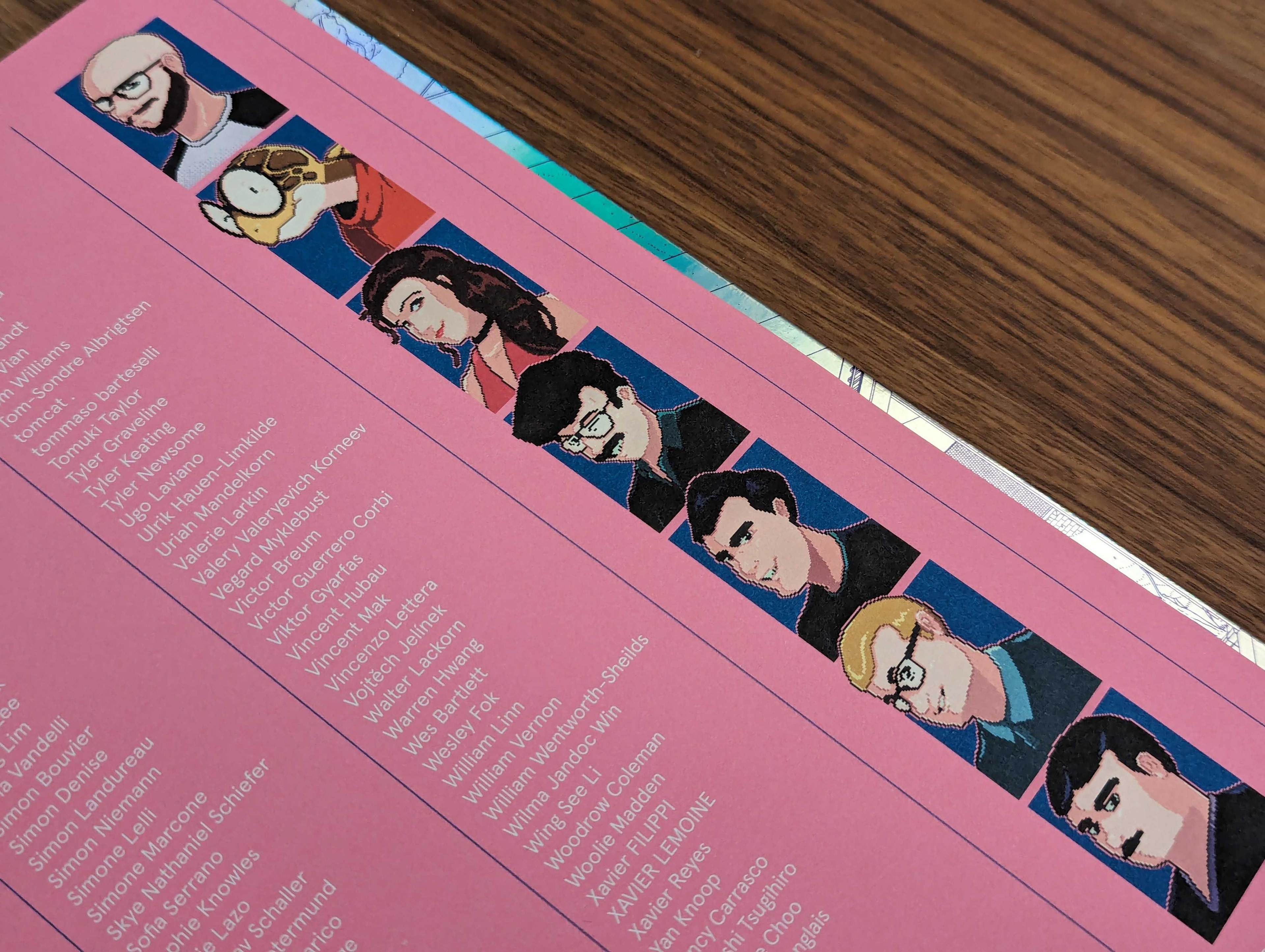 Top patron pixel portraits (issue 2)
