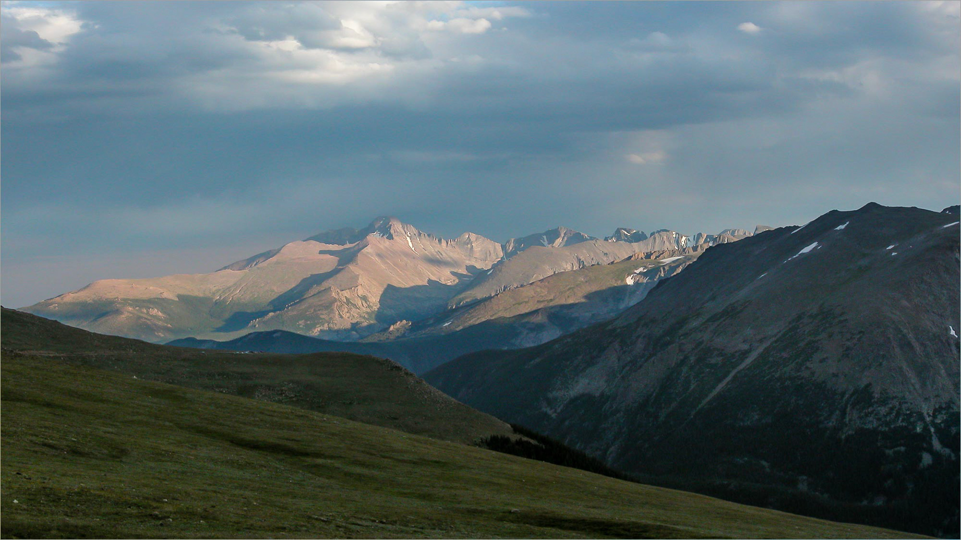 Colorado Rocky Mountain Sunset
