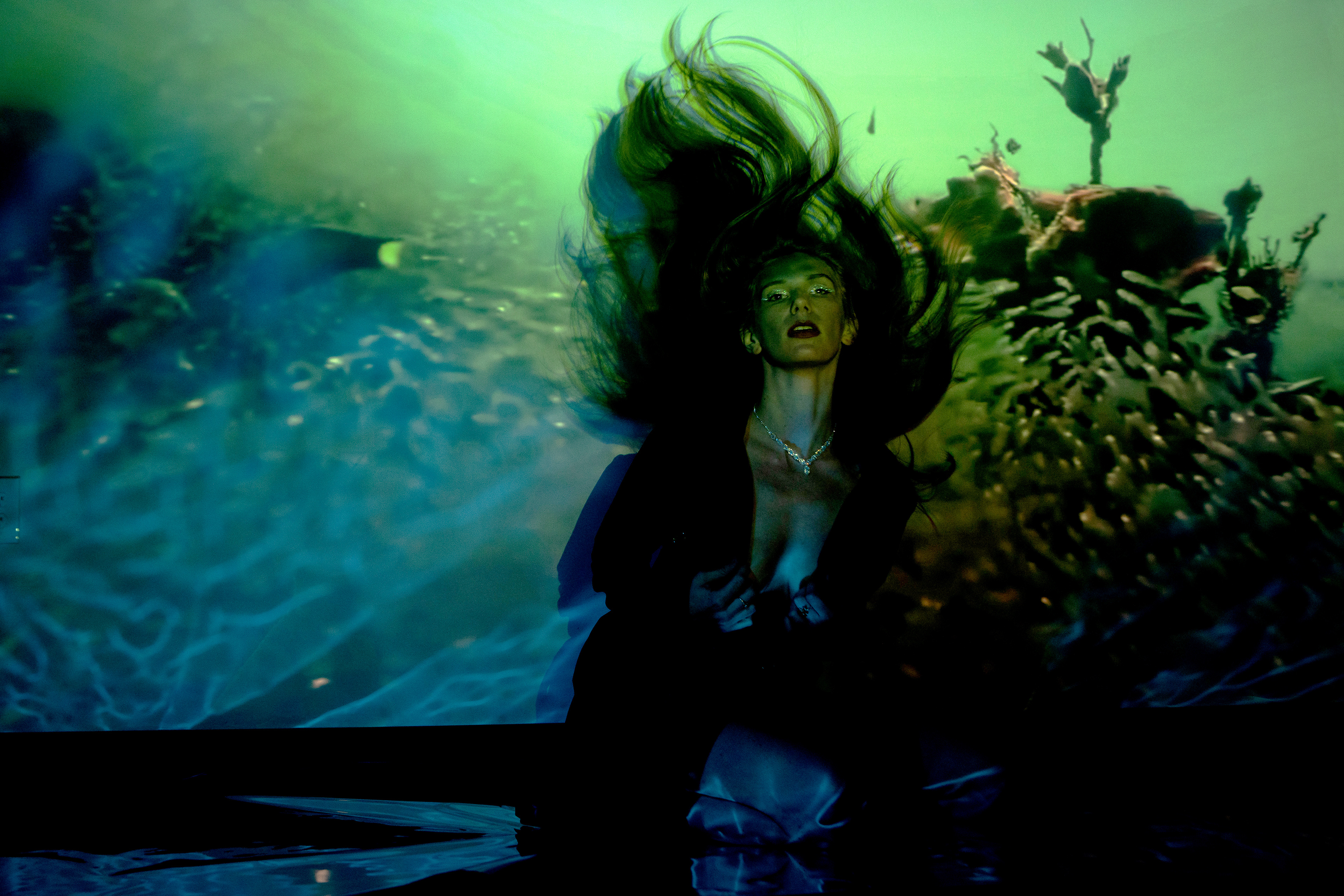 Under the sea - Projection Photography with Shannon Scarlet