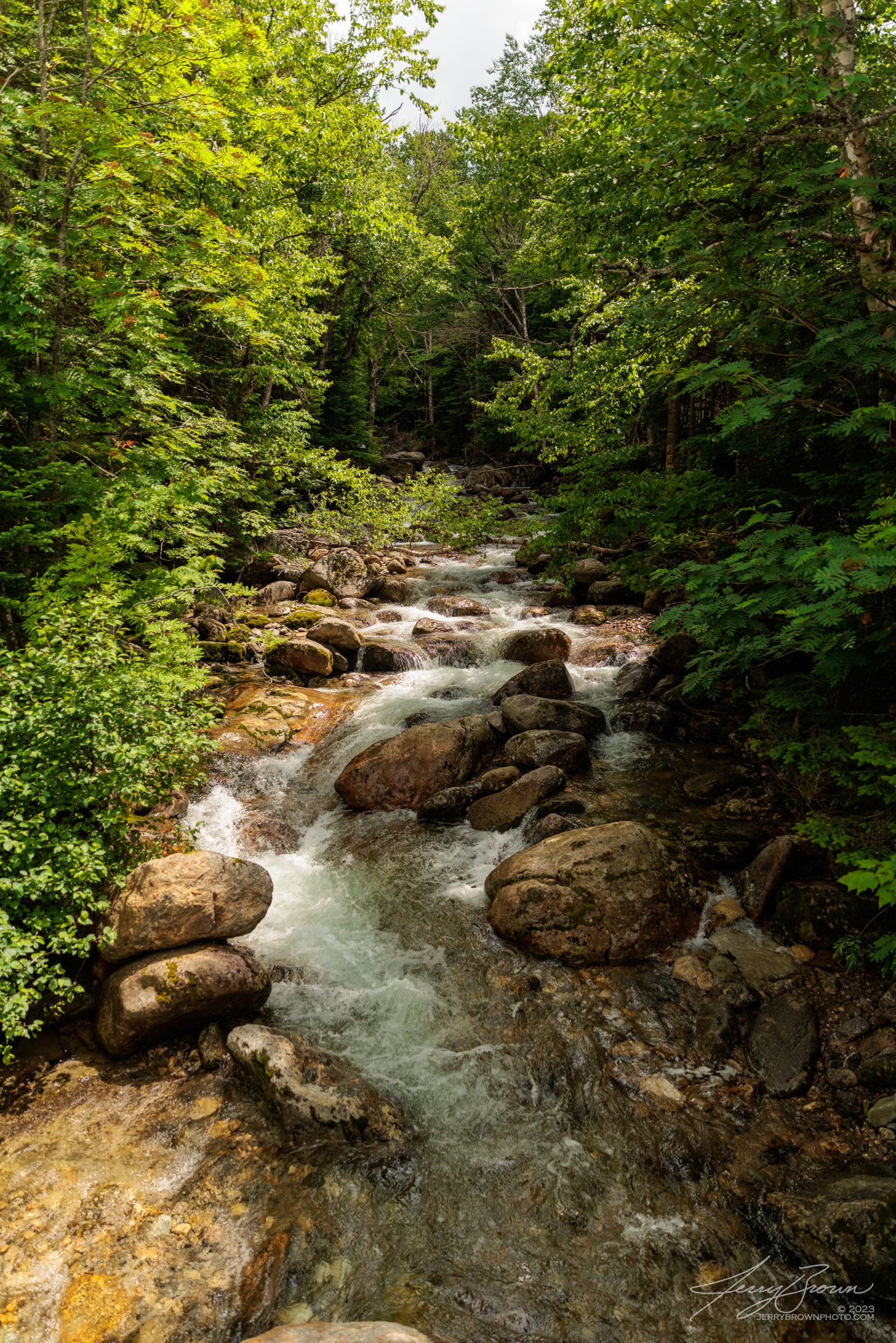 The Basin Franconia Notch, New Hampshire