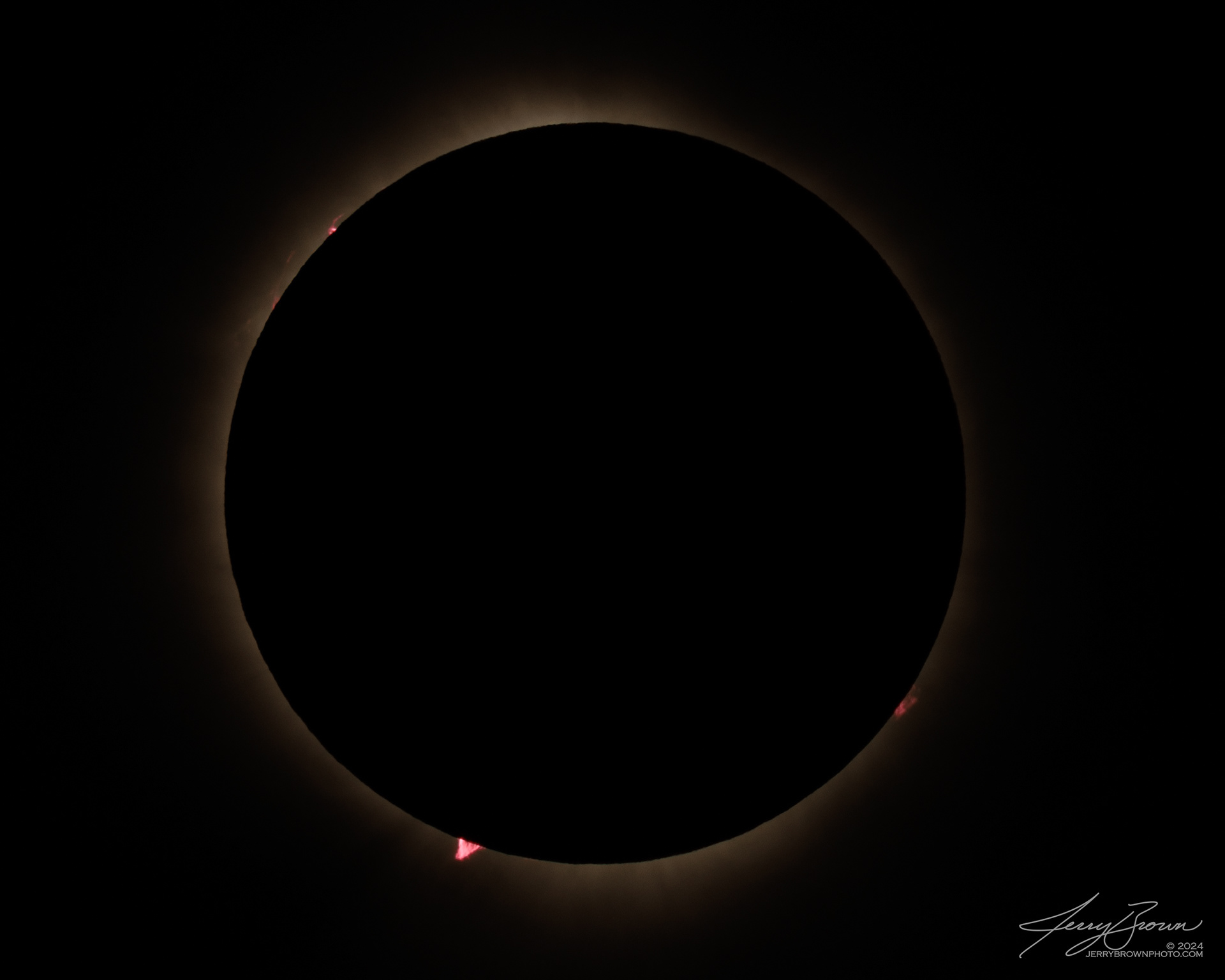 Solar Eclipse, Lake Pacid NY, 2024