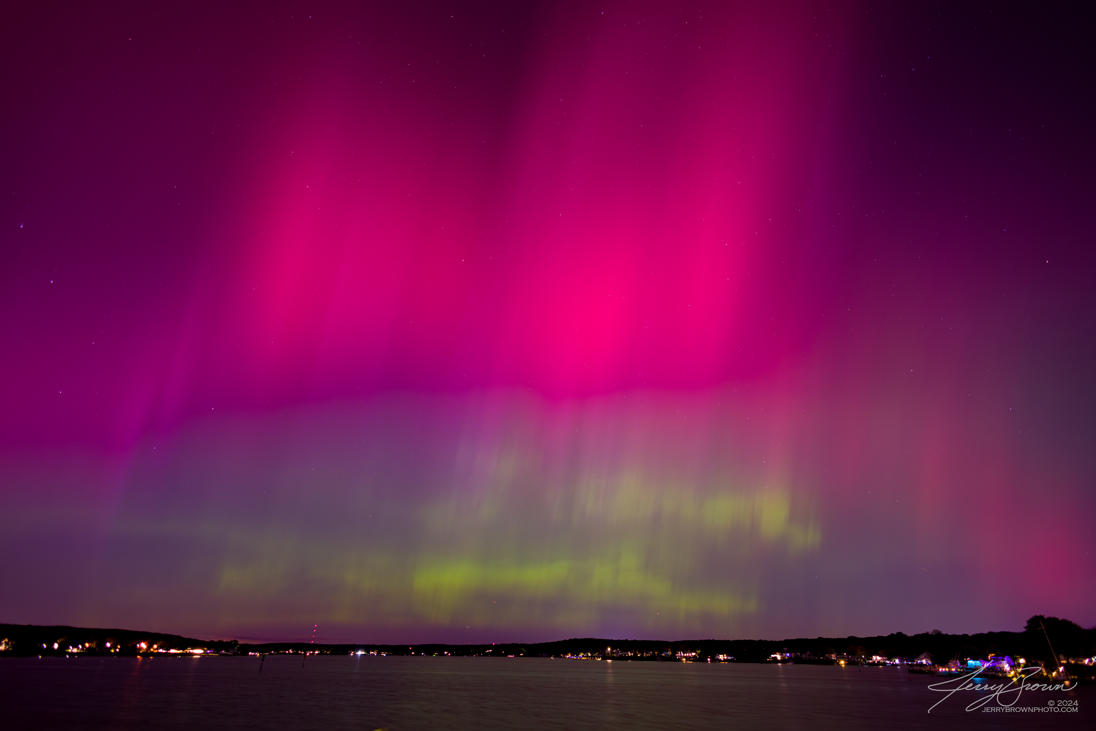 Aurora Borealis, Niantic CT; Ocotber 10, 2024