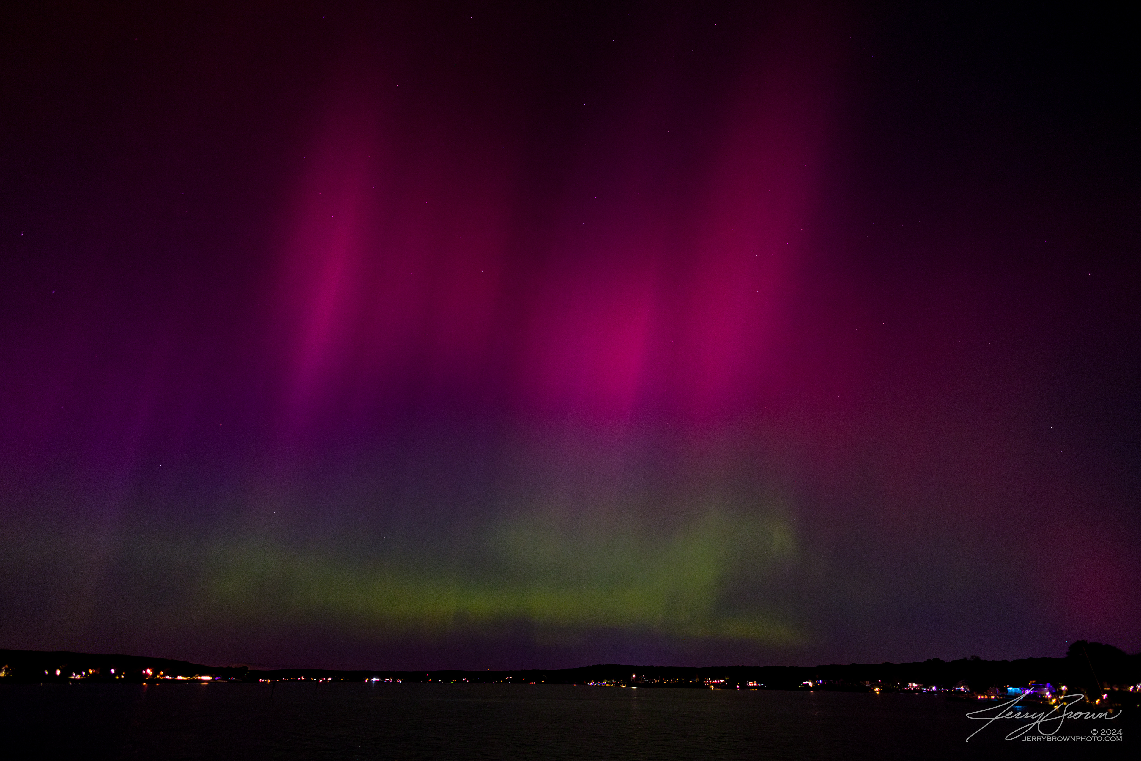 Aurora Borealis, Niantic CT; Ocotber 10, 2024