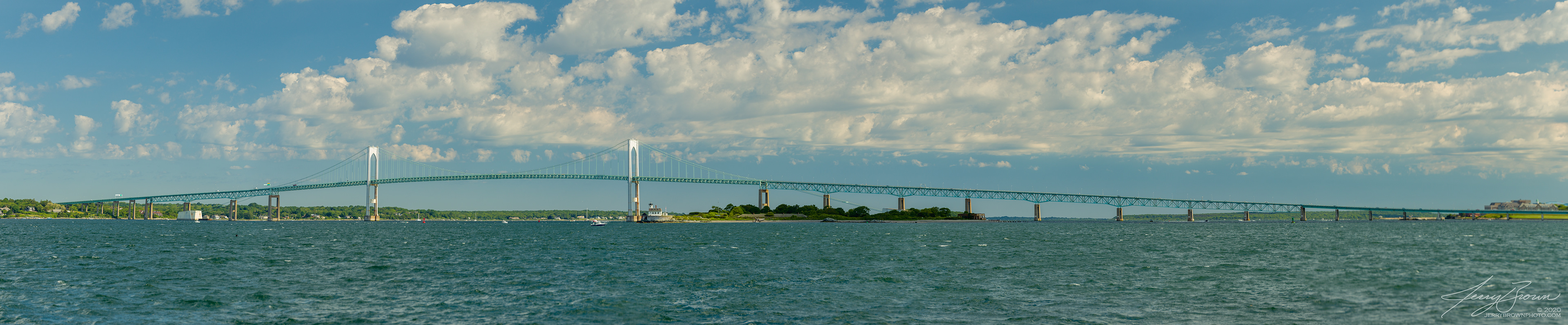 Claiborne-Pell Newport Bridge; Newport, RI