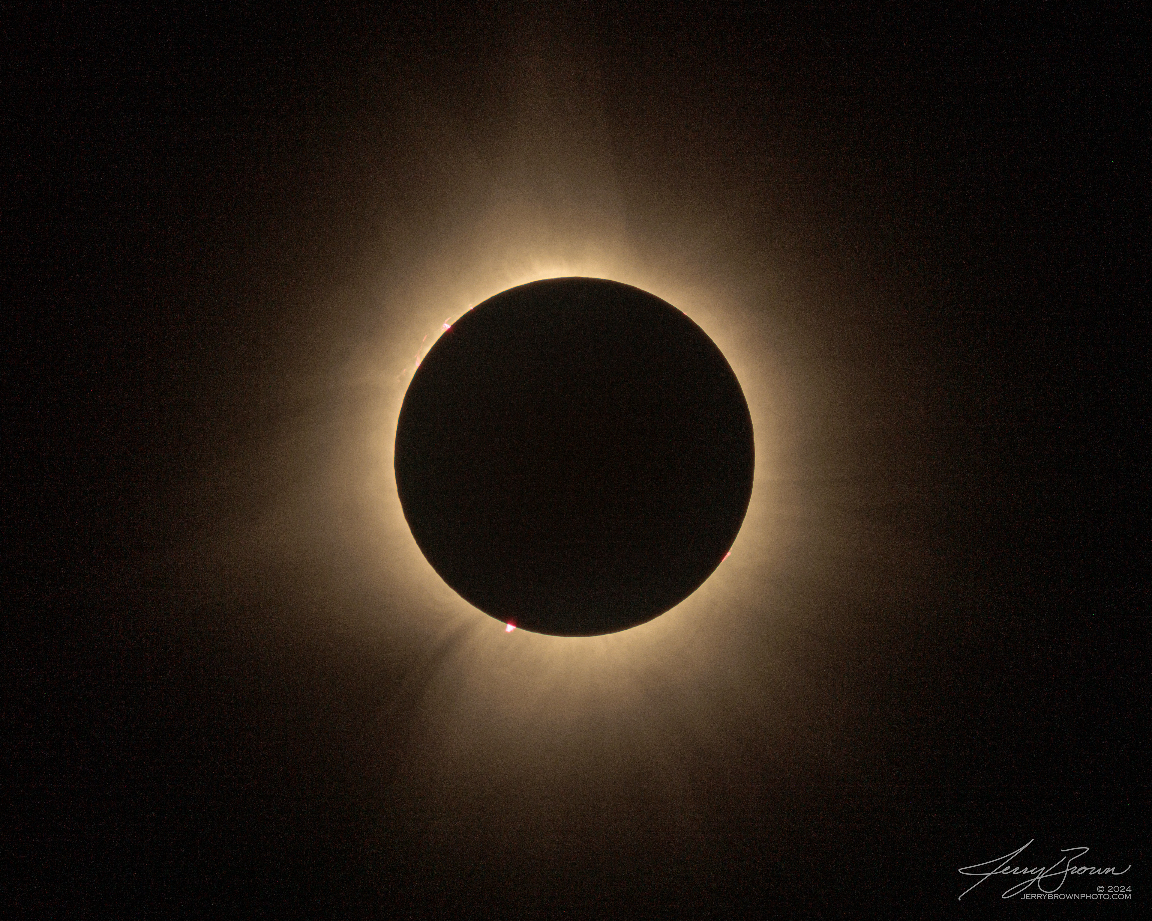 Solar Eclipse, Lake Pacid NY, 2024