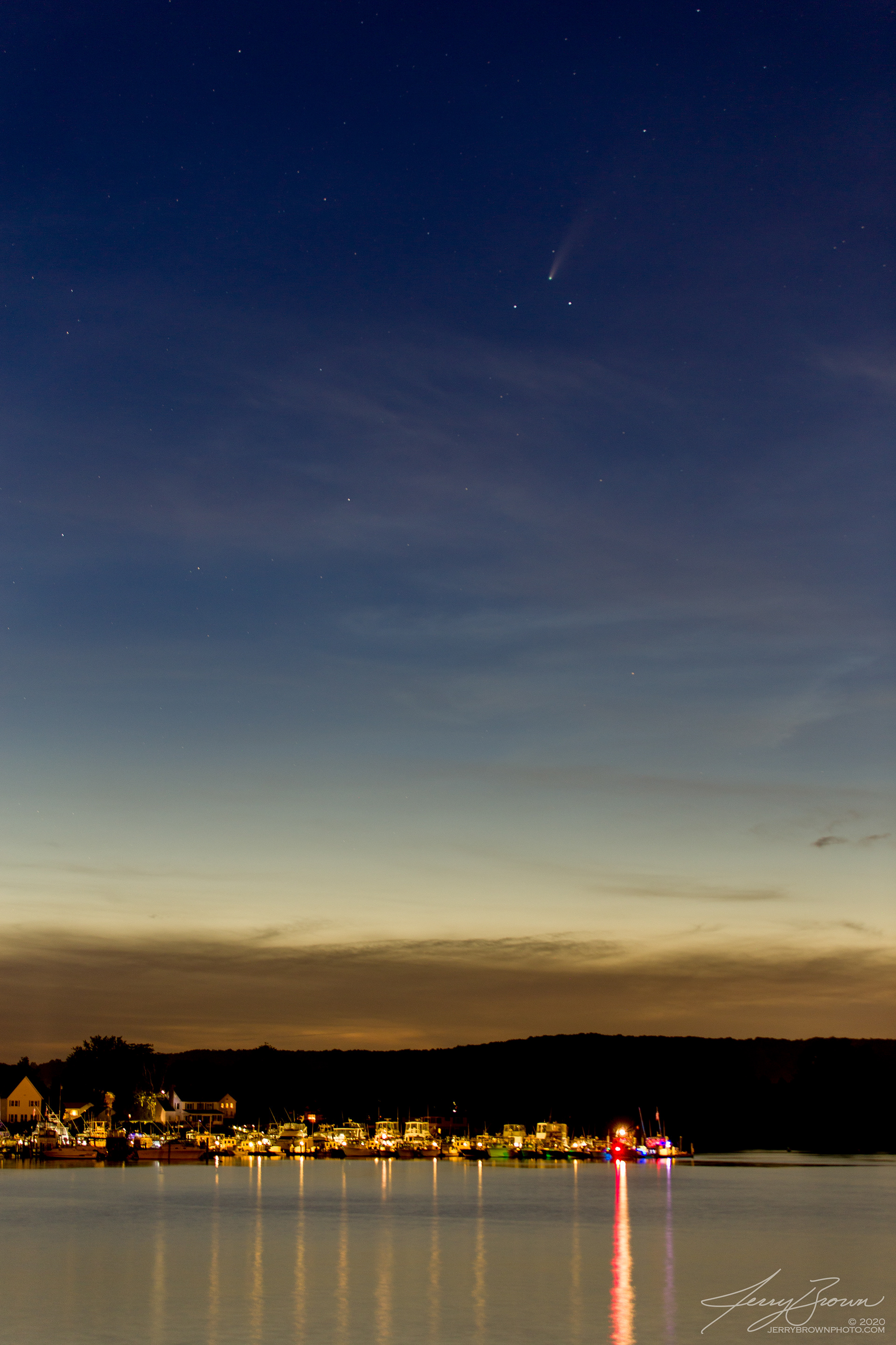 Comet Neowise over Niantic, CT