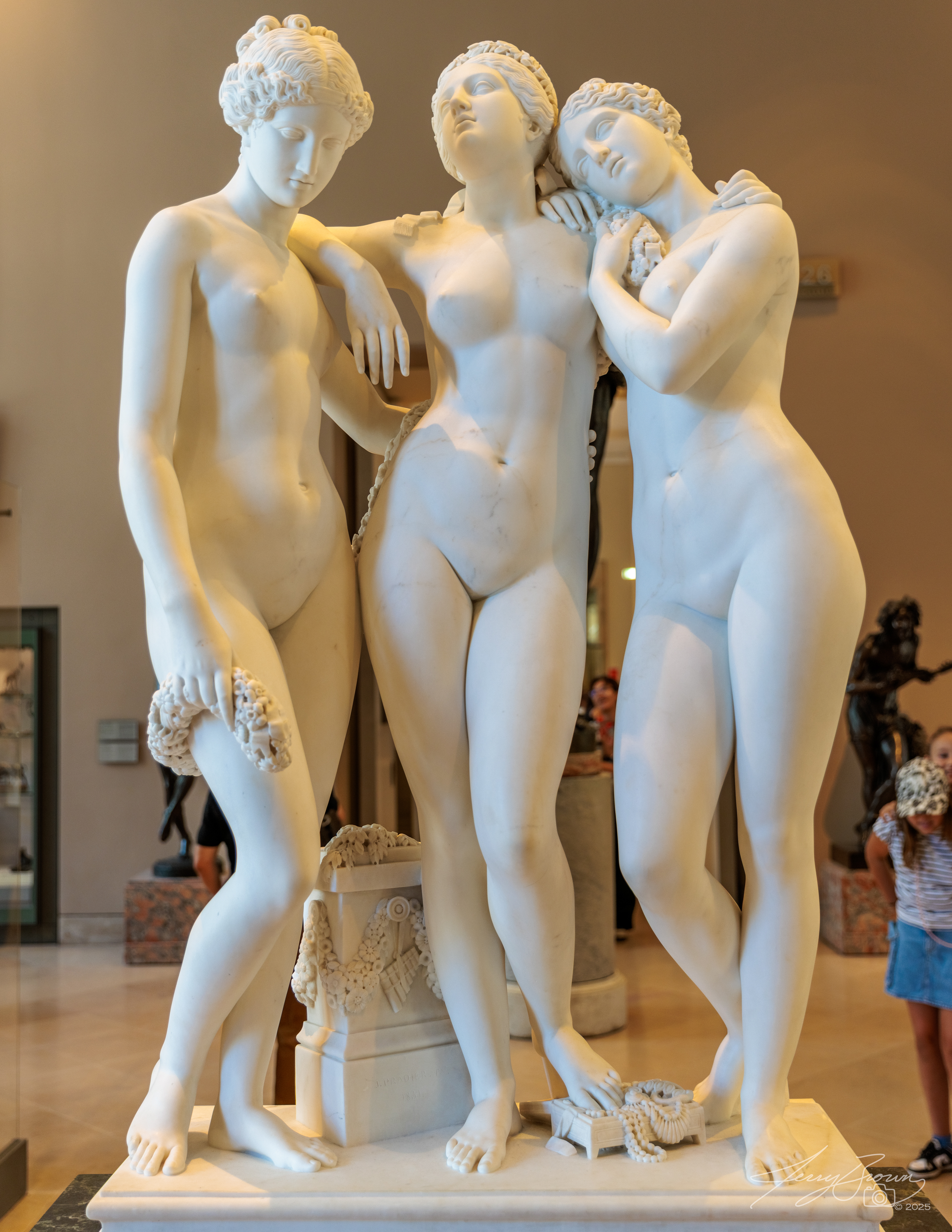 The Three Graces, Louve; Paris, france