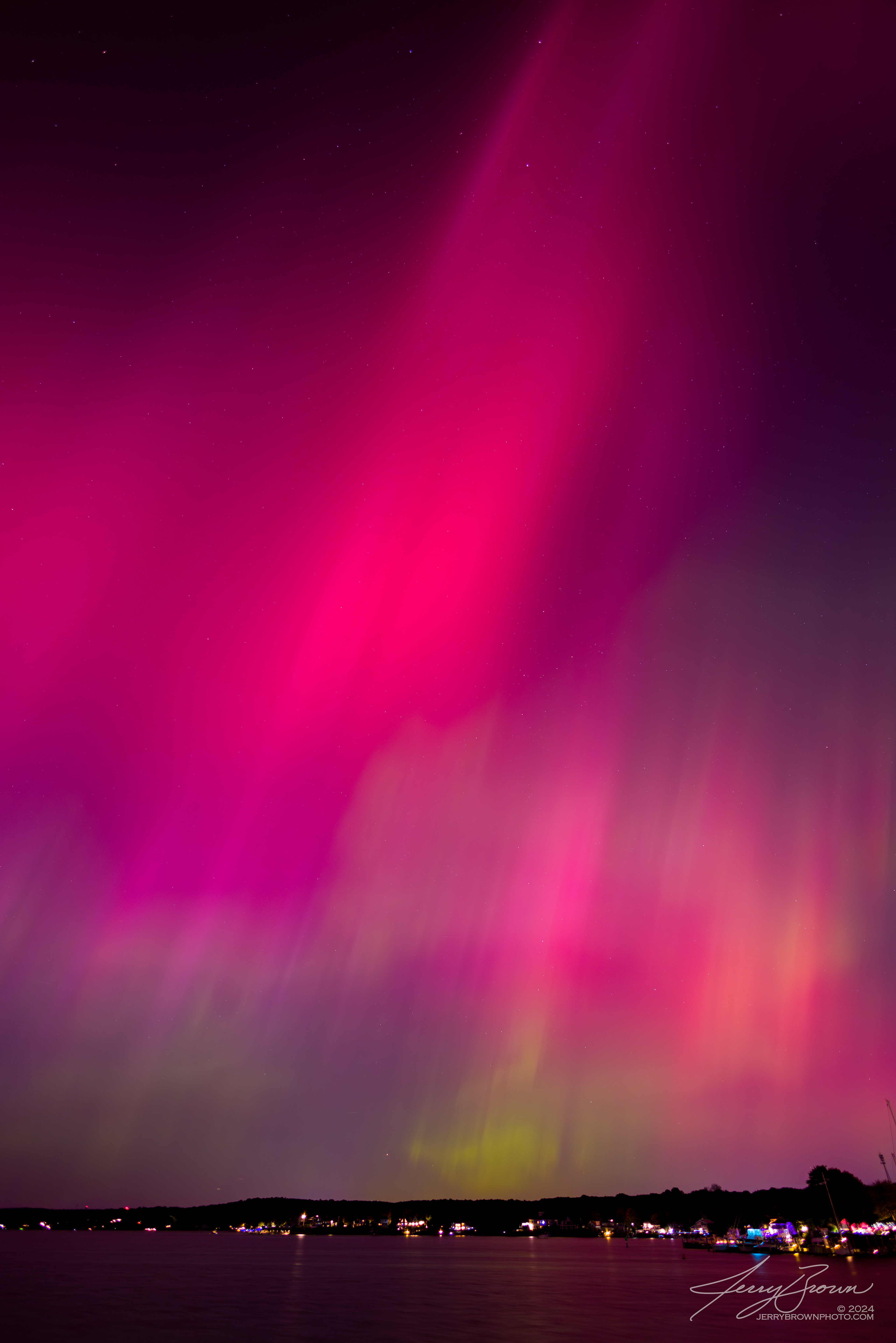 Aurora Borealis, Niantic CT; Ocotber 10, 2024